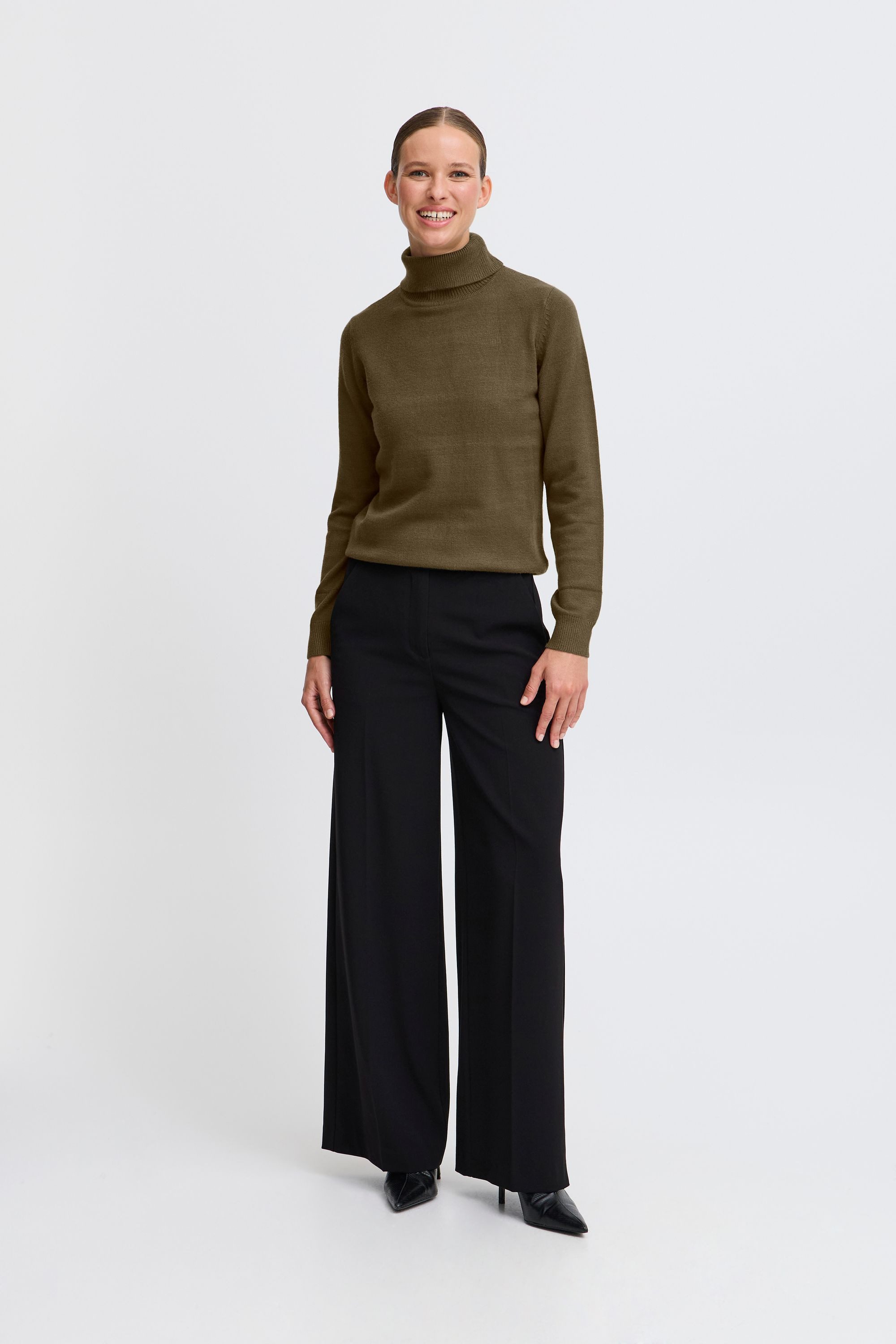 b.young Strickpullover BYMANINA ROLLNECK KNIT