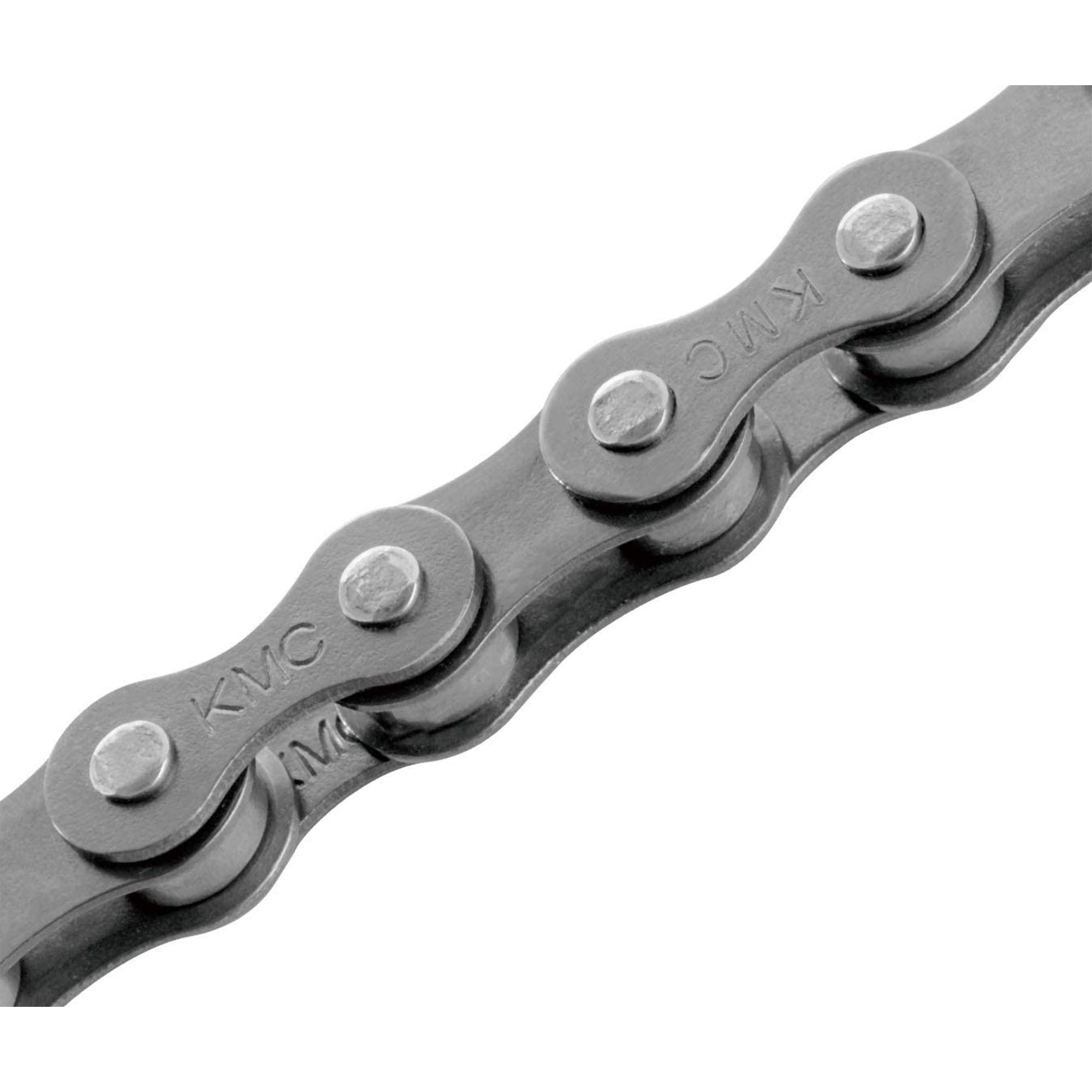 KMC Fahrradkette Z1 Wide EPT (1-St) Fahrradkette 1 fach Fahrrad Kette 128 Glieder 1/2" x 1/8"