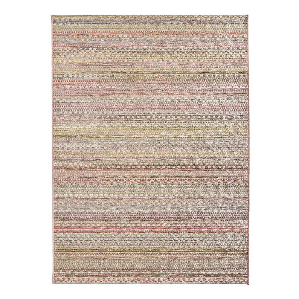 NORTHRUGS Teppich Outdoorteppich Pine Rosa Gold, rechteckig, Höhe: 7 mm