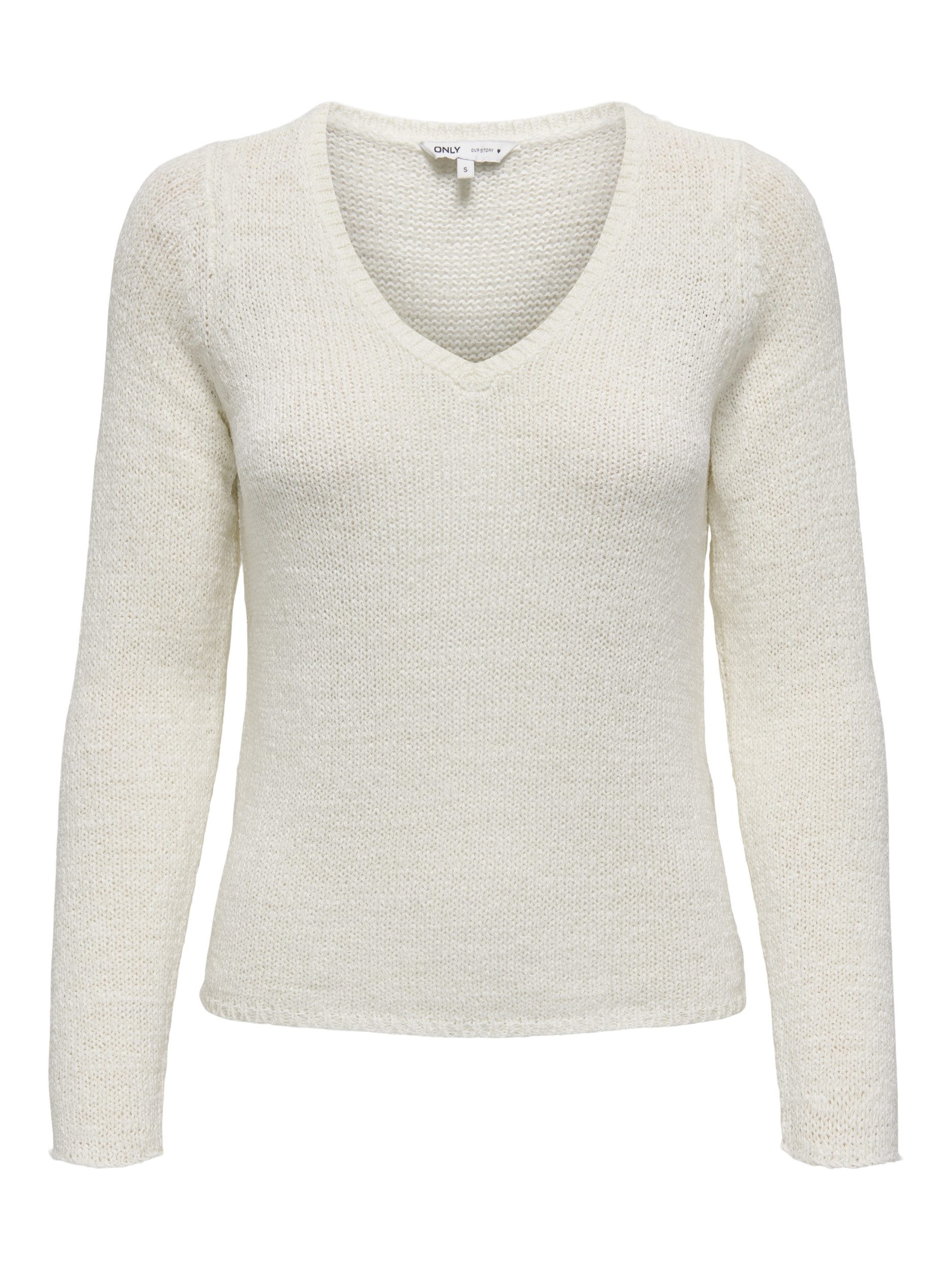 Vero Moda Longpullover ONLGEENA L/S V-NECK günstig online kaufen