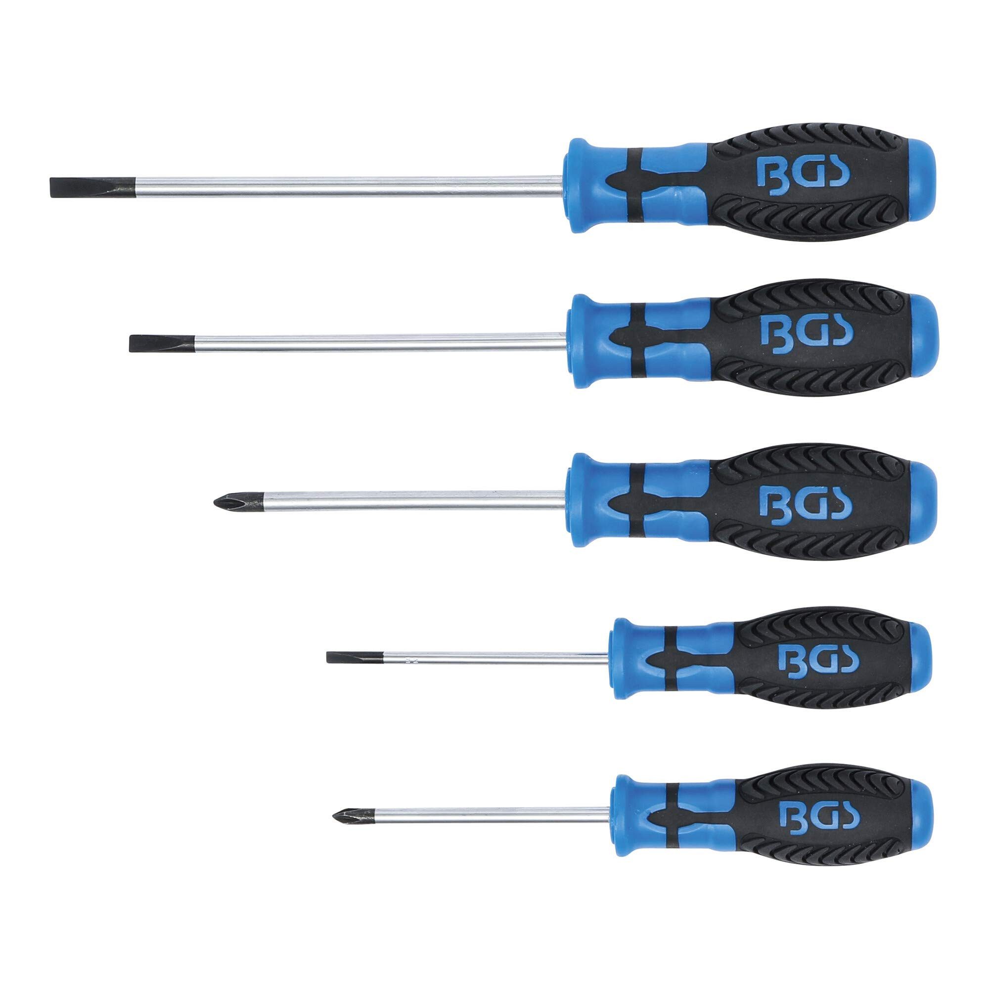 BGS technic Schraubendreher BGS Schraubendreher-Satz 5 teilig
