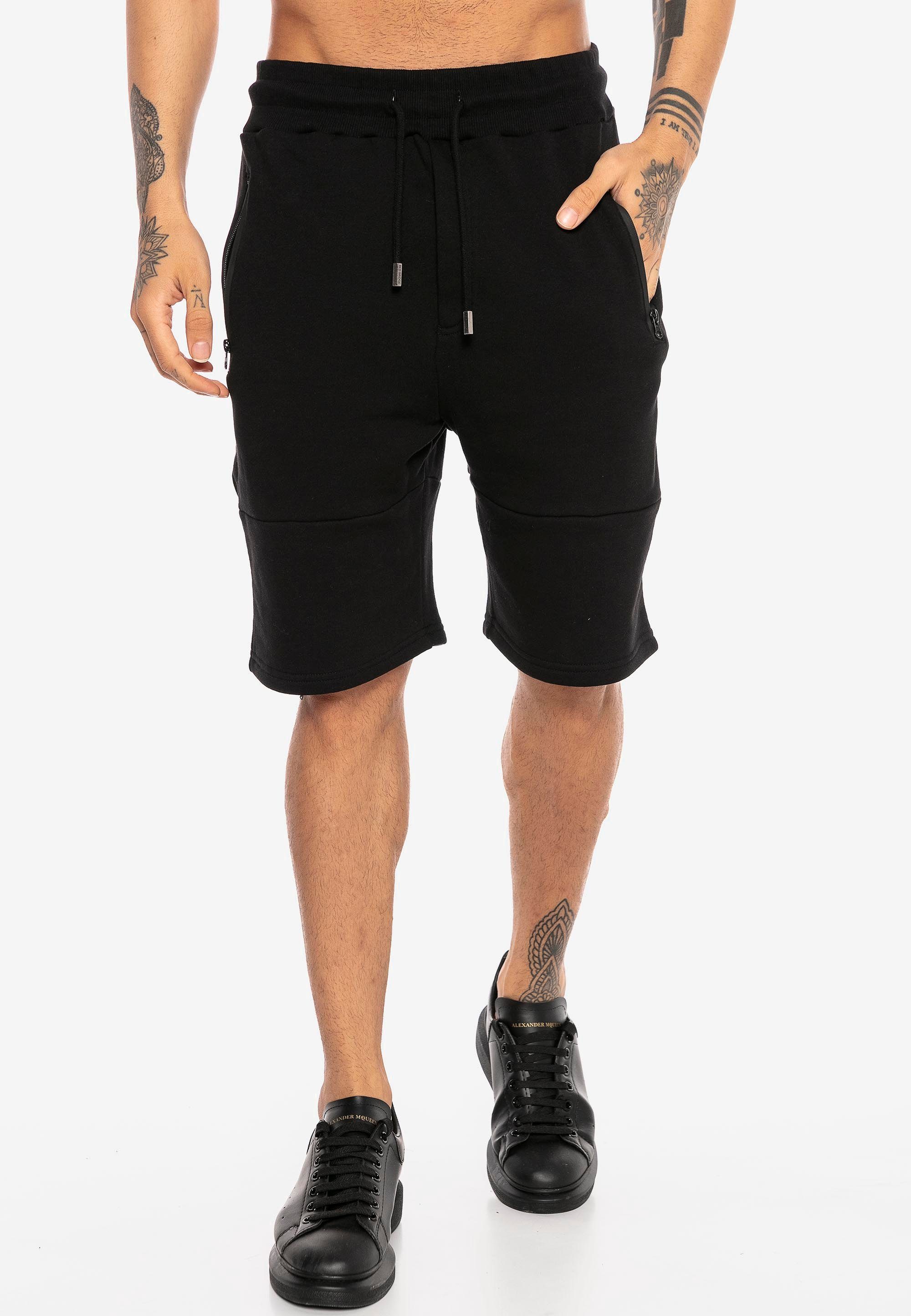 RedBridge Shorts in modischem Design schwarz