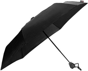 EuroSCHIRM® Taschenregenschirm light trek® ultra, schwarz, extra leicht