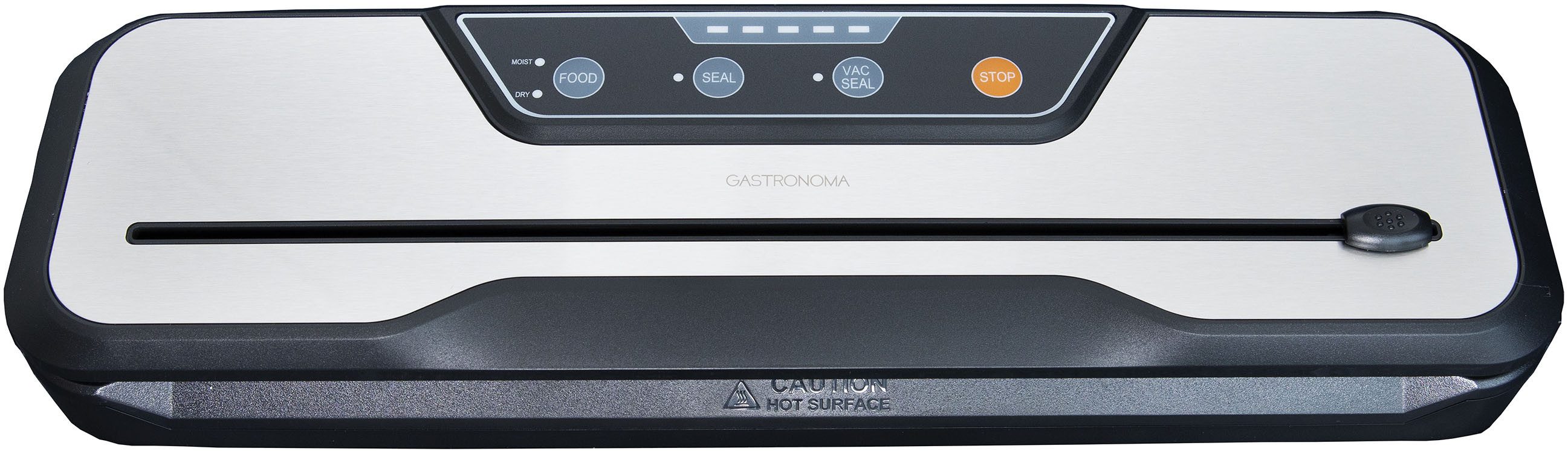 GASTRONOMA Vakuumierer 18310013, Rollenbreite 30 cm, 110W, Absaugen und Versiegeln in einem Arbeitsgang