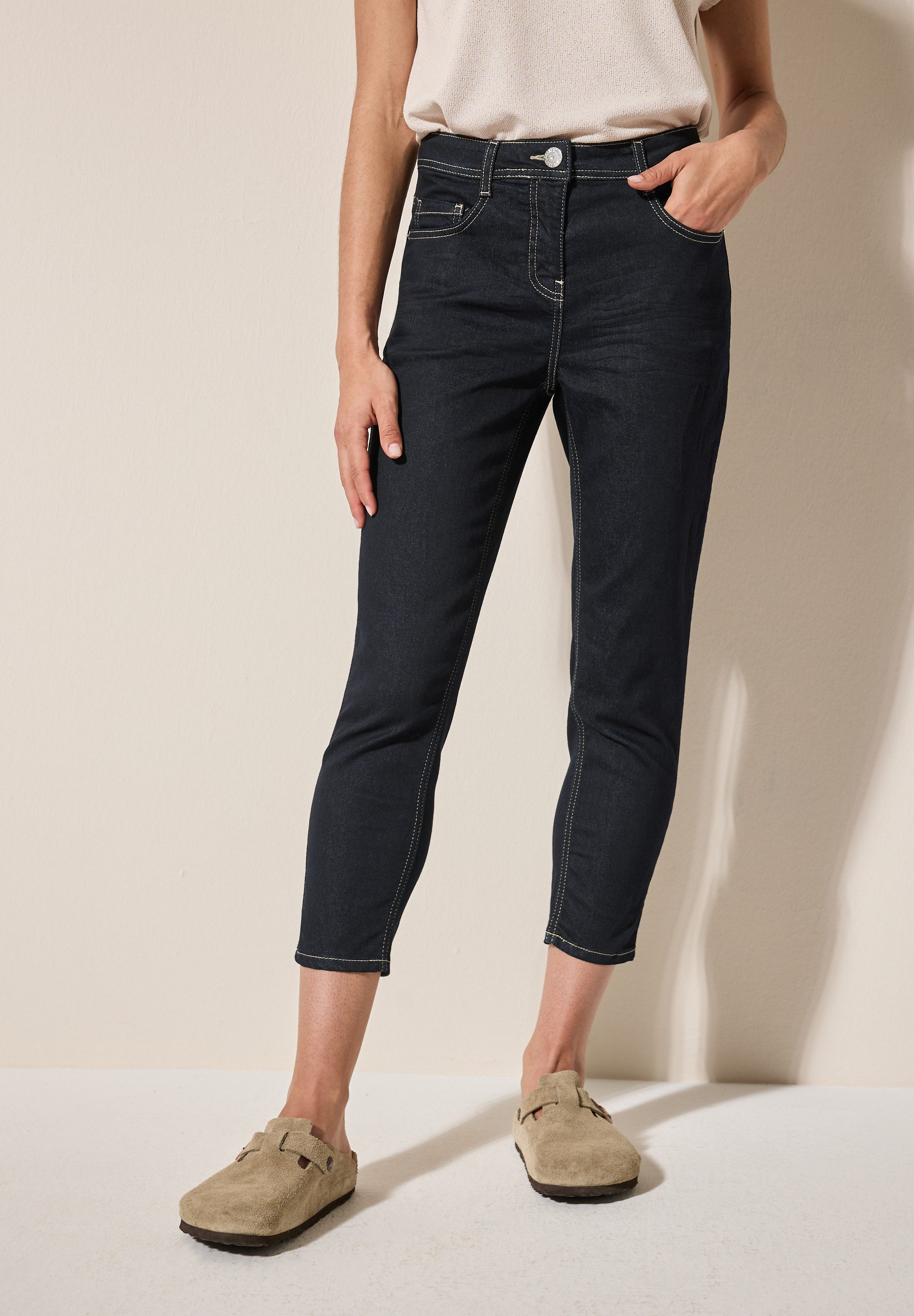Cecil Slim-fit-Jeans, aus Baumwolle mit Stretchanteil günstig online kaufen