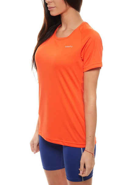 Craft Funktionsshirt »Craft Shirt Fitness-Shirt atmungsaktives Damen Lauf-Shirt Funktions-Shirt Orange«