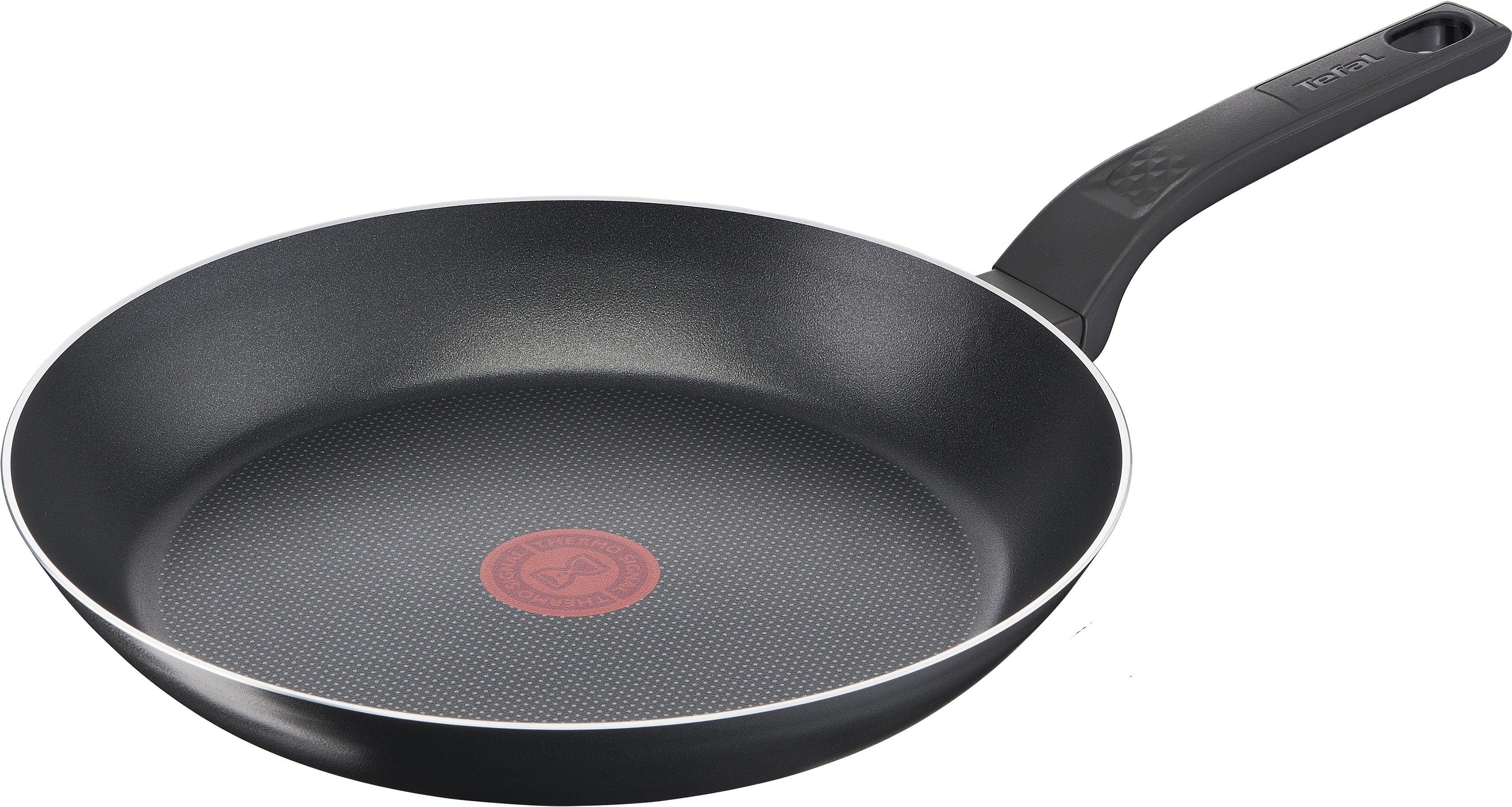 Tefal Bratpfanne Easy Cook & Clean mit Antihaftbeschichtung, nicht induktionsgeeignet, Aluminium (1-tlg), Thermo-Signal bei idealer Brattemperatur, Made in France