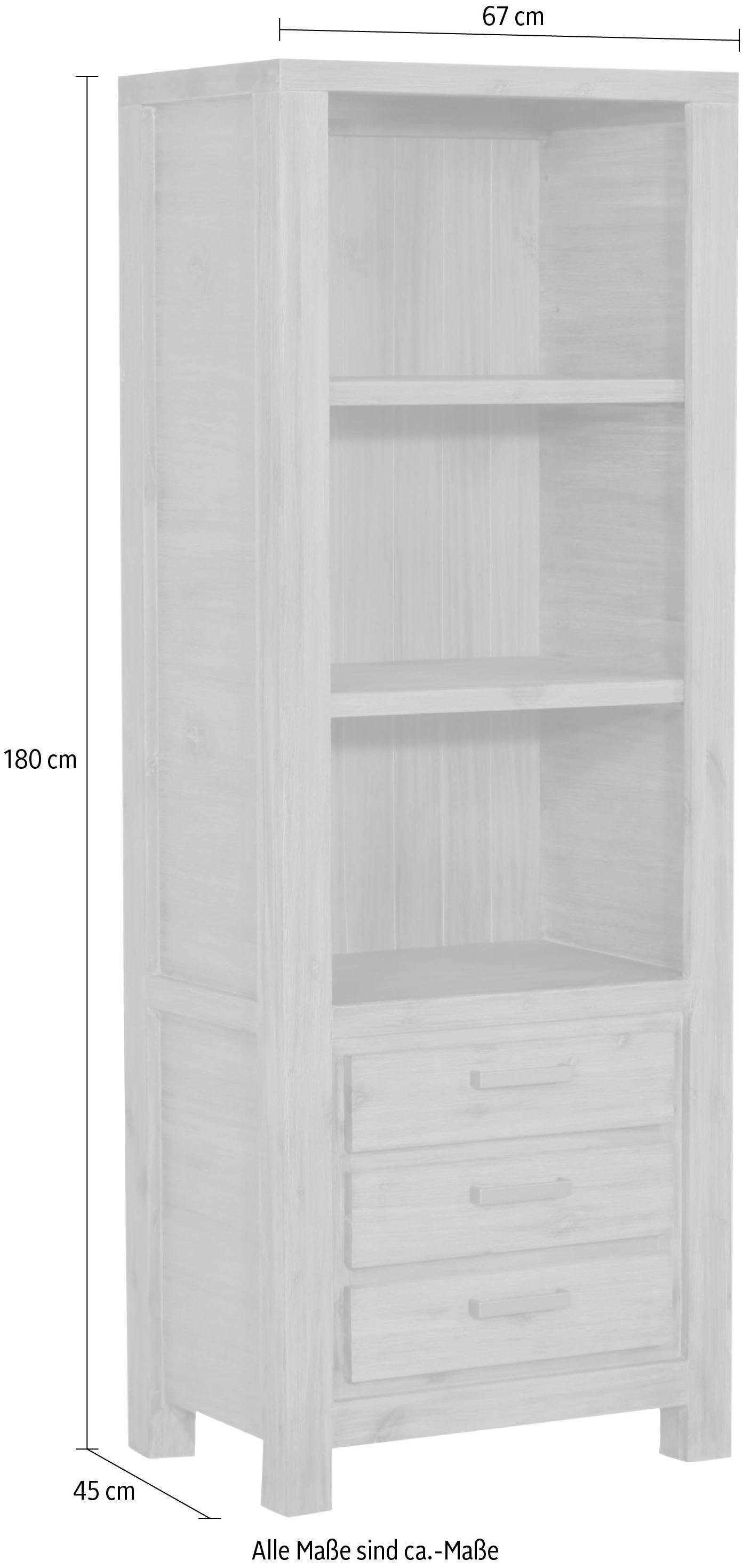 Gutmann Factory Regal Tunis, Höhe 180 cm