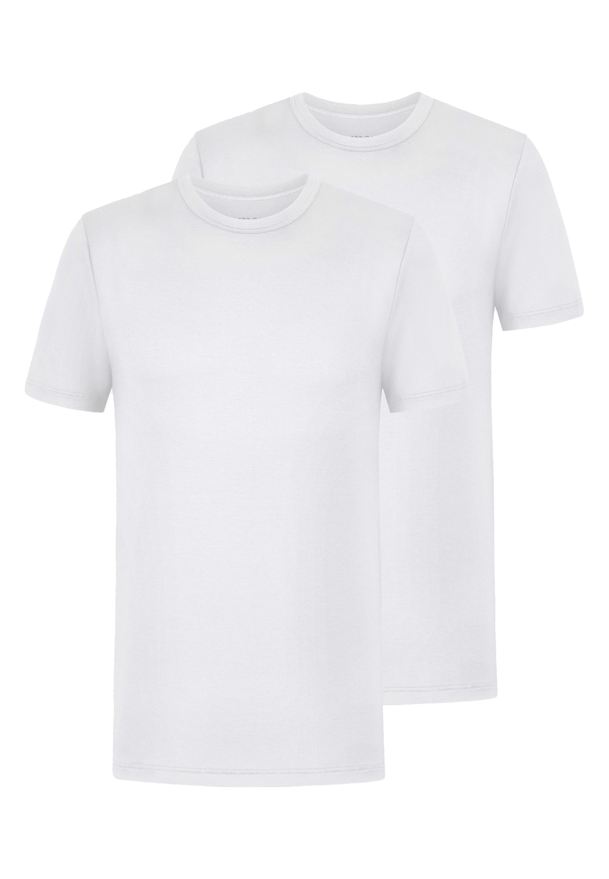 Mey Unterhemd 2er Pack Iconic Modal (Spar-Set, 2-St) Unterhemd / Shirt Kurzarm - Atmungsaktiv