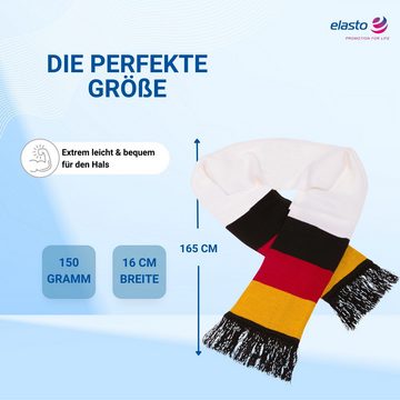 elasto Modetuch Fanschal "Deutschland" Deutschland-Farben