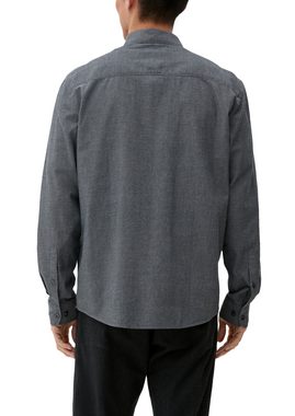 s.Oliver Langarmhemd Regular: Hemd mit Button Down-Kragen