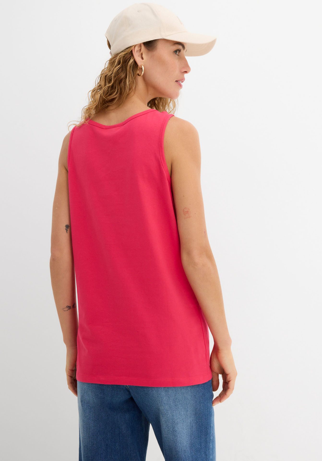 bonprix Longtop (Packung, 5-tlg) figurumspielende Passform, po-bedeckend