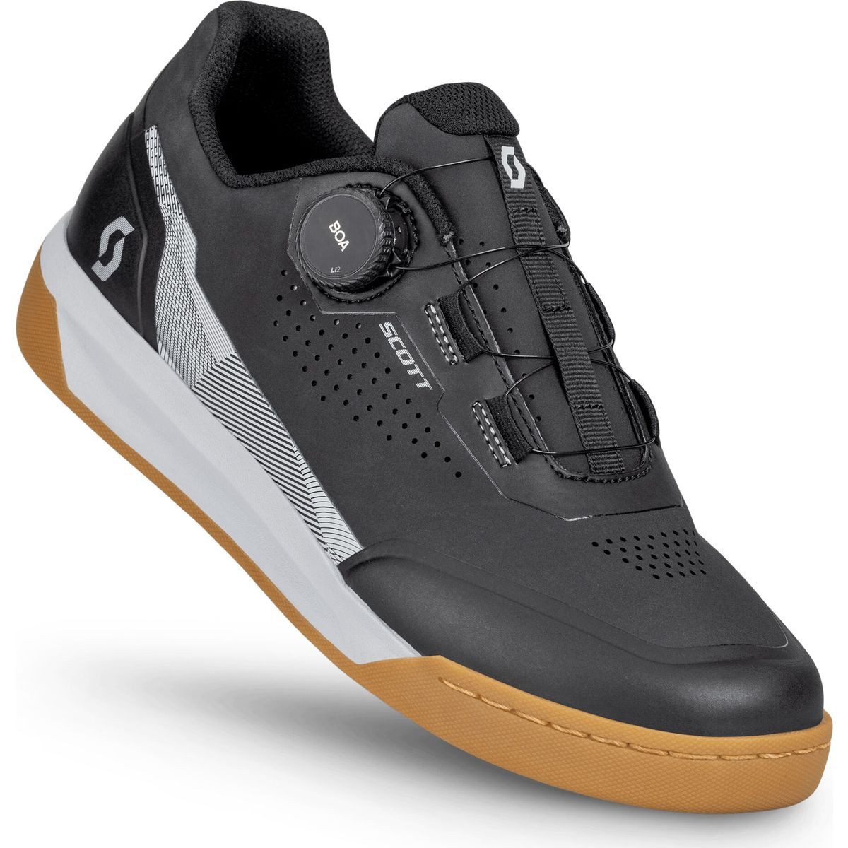 Scott Shoe Mtb Volt Evo Flat Boa Fahrradschuh Ideal für Radfahrer, die Komfort und Grip suchen, bietet dieser Schuh