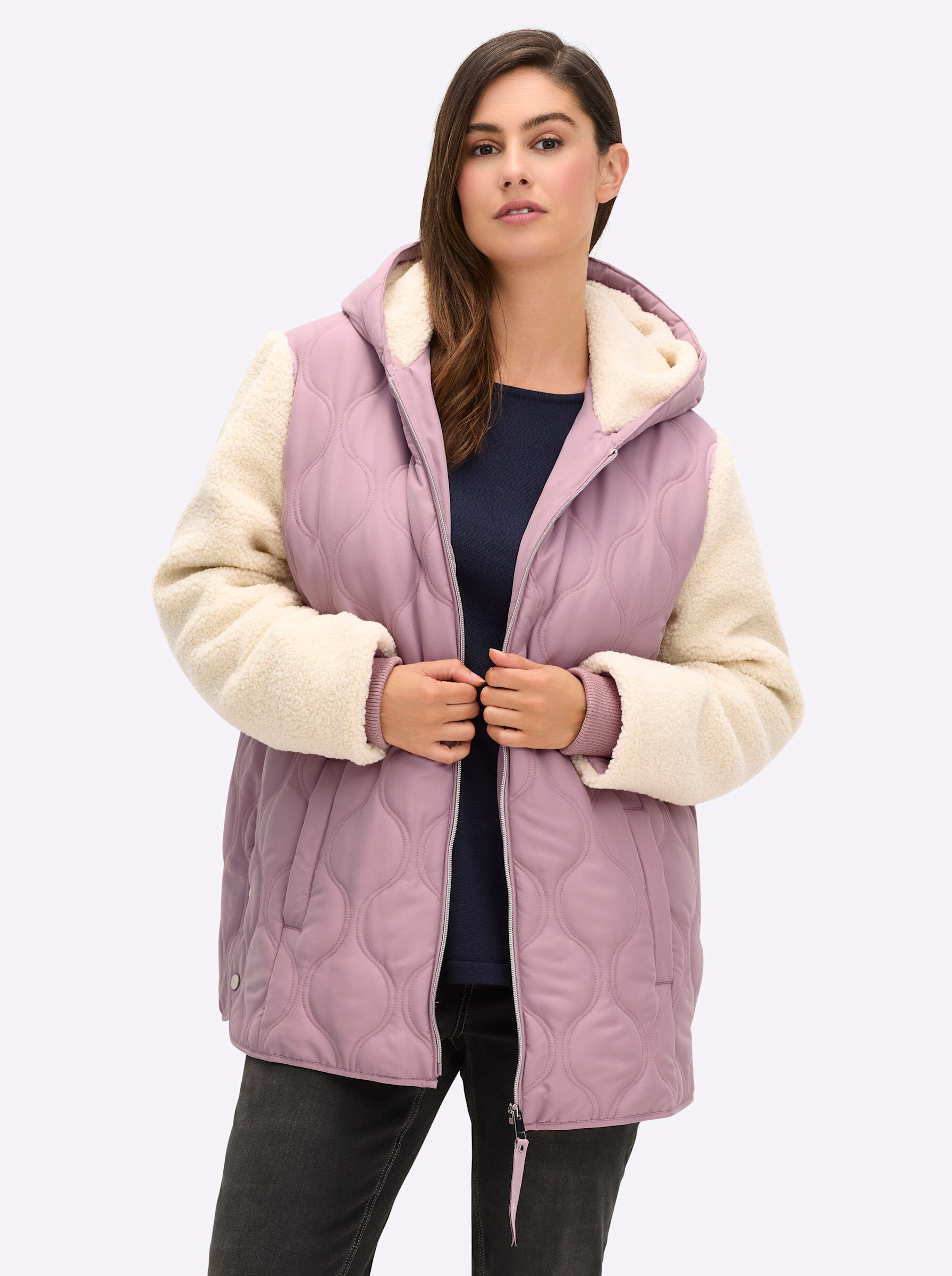 Sheego Allwetterjacke Kapuzenjacke günstig online kaufen