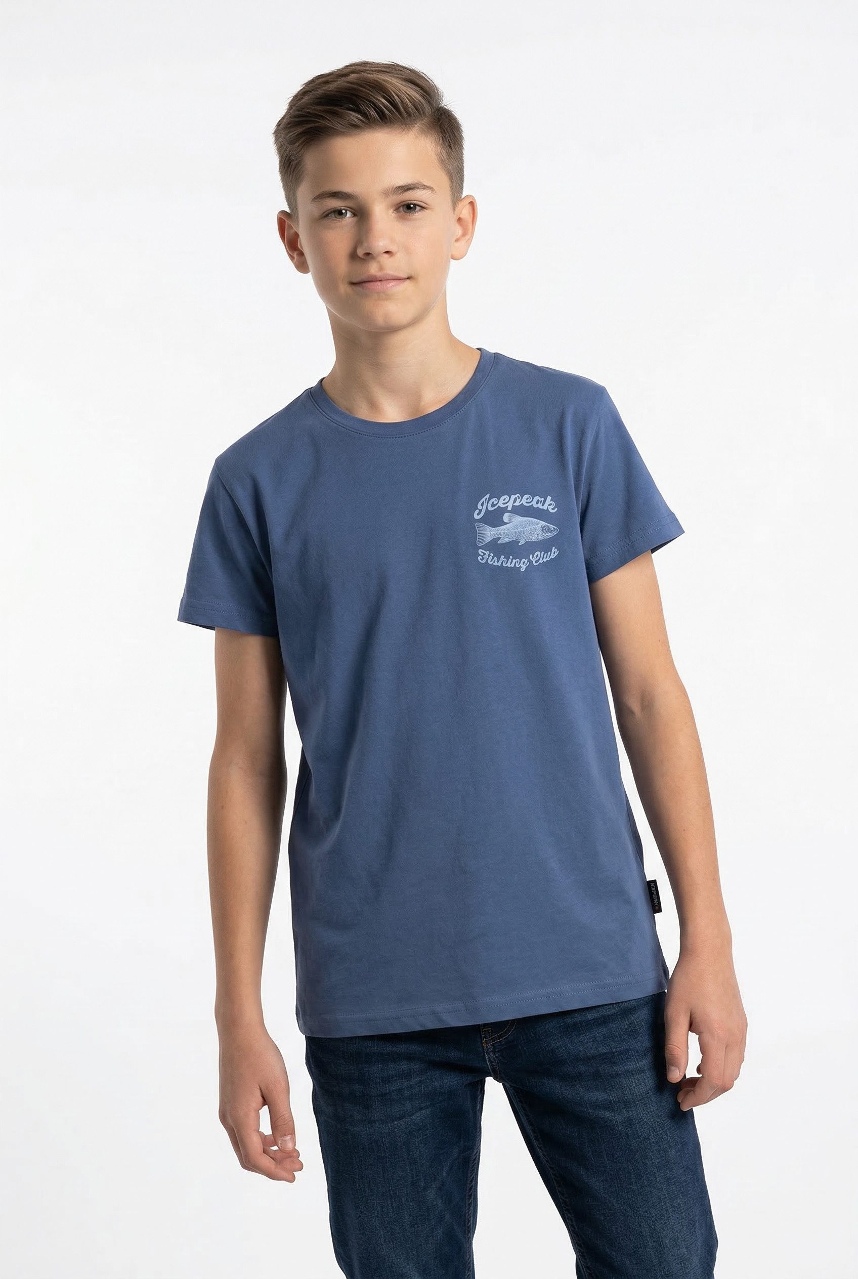 Icepeak T-Shirt LEADVILLE JR für Kinder und Jugendliche, aus Baumwolle