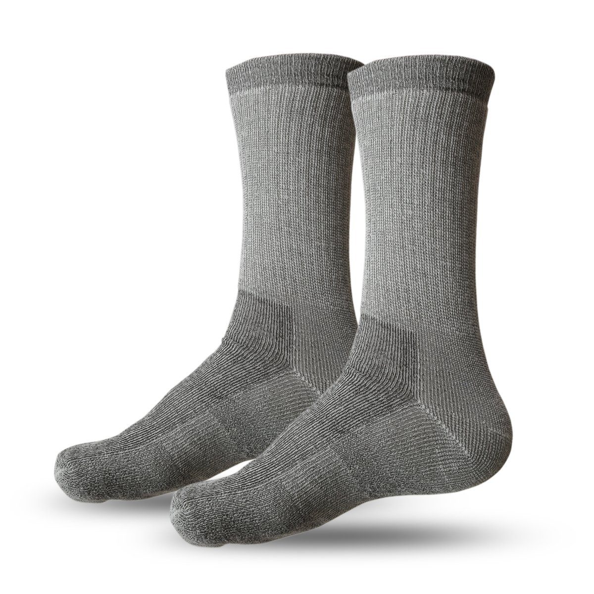 Sonia Originelli Norwegersocken 1 Paar Ski Socken Wolle Winter Unisex Strümpfe grau | Socken