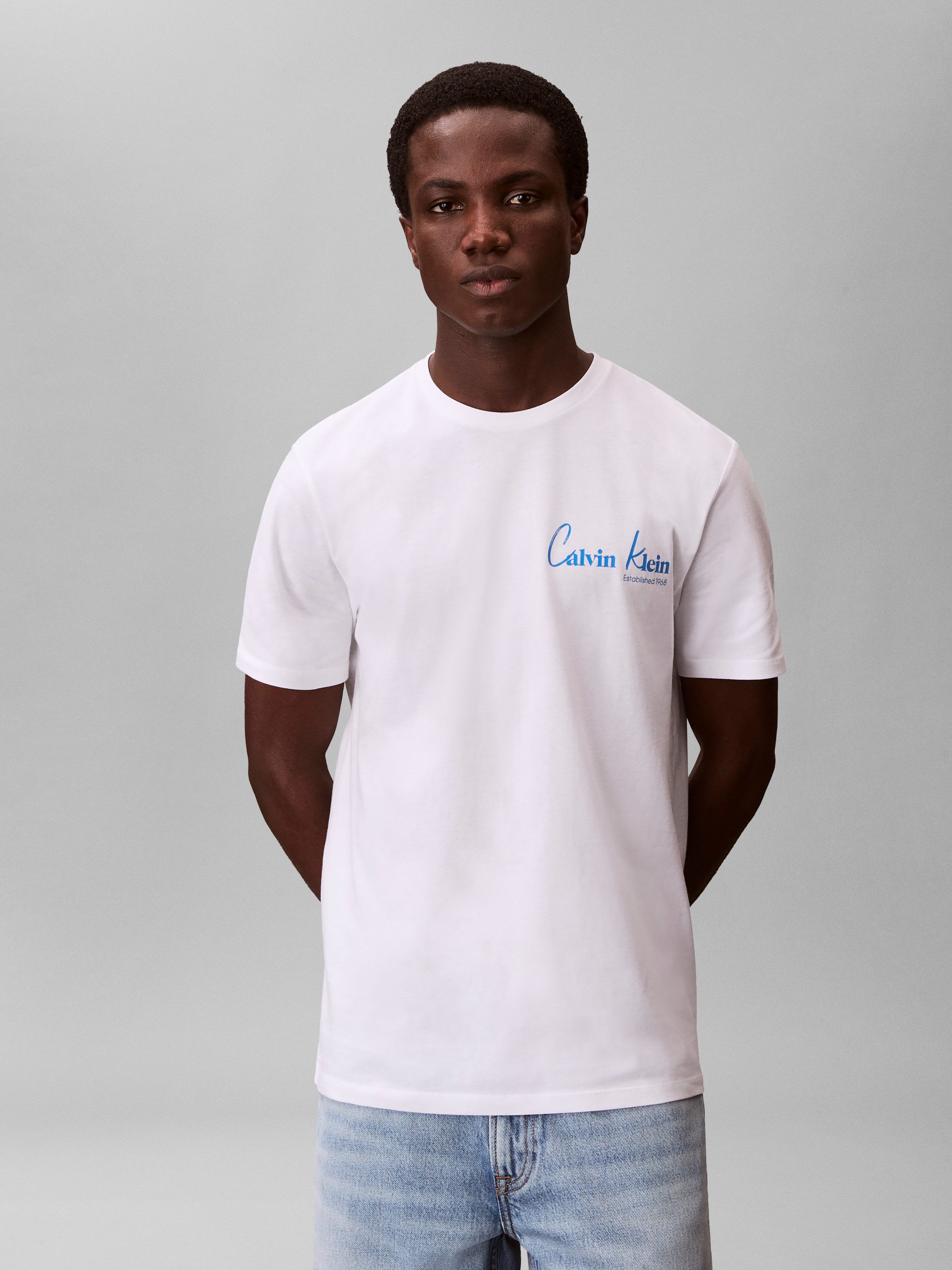 Calvin Klein Jeans T-Shirt JEANS GRAPHICS Regular fit mit Markenprint