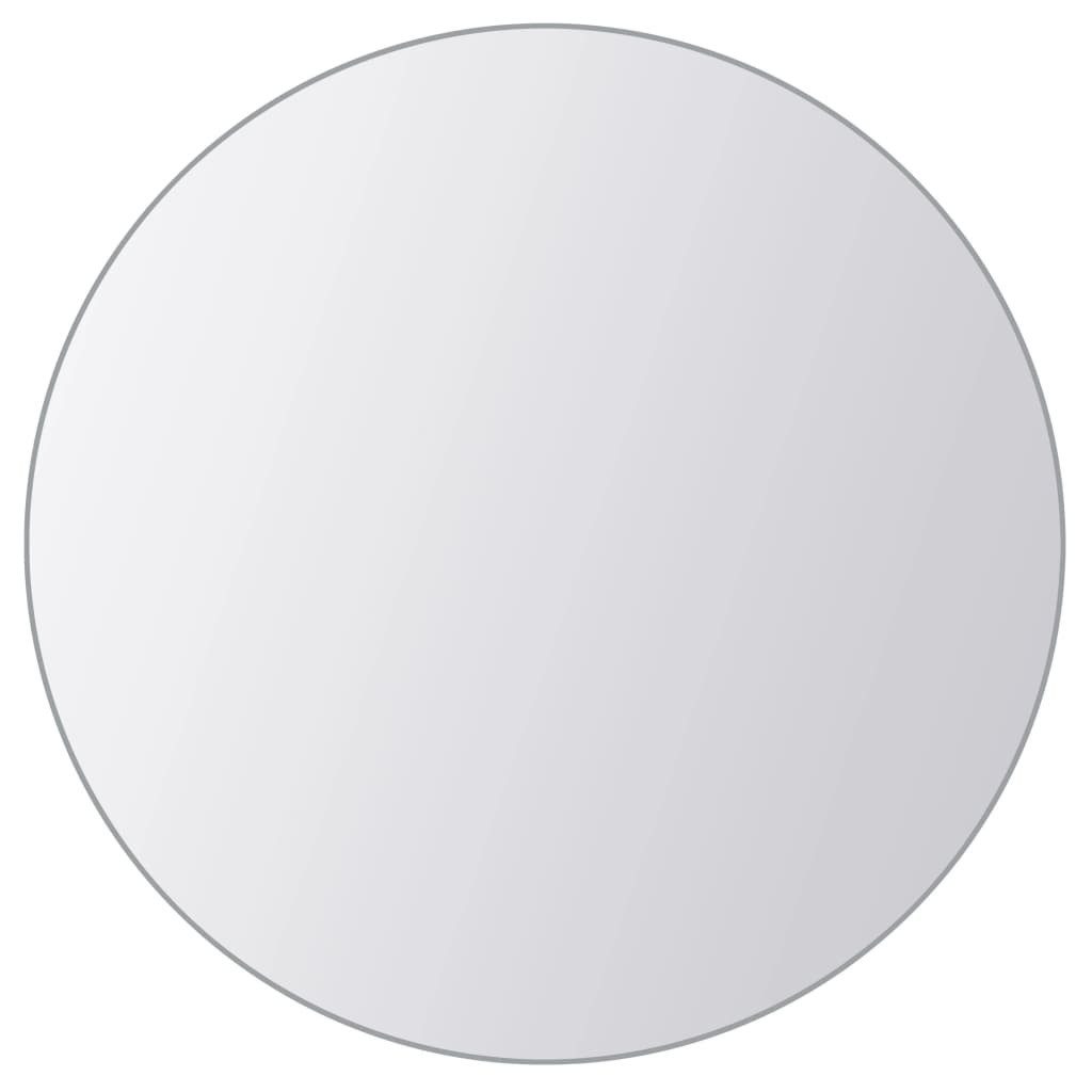vidaXL Spiegel 16-tlg. Spiegelfliesen-Set Rund Glas (16-St) – Bild 4 von 5