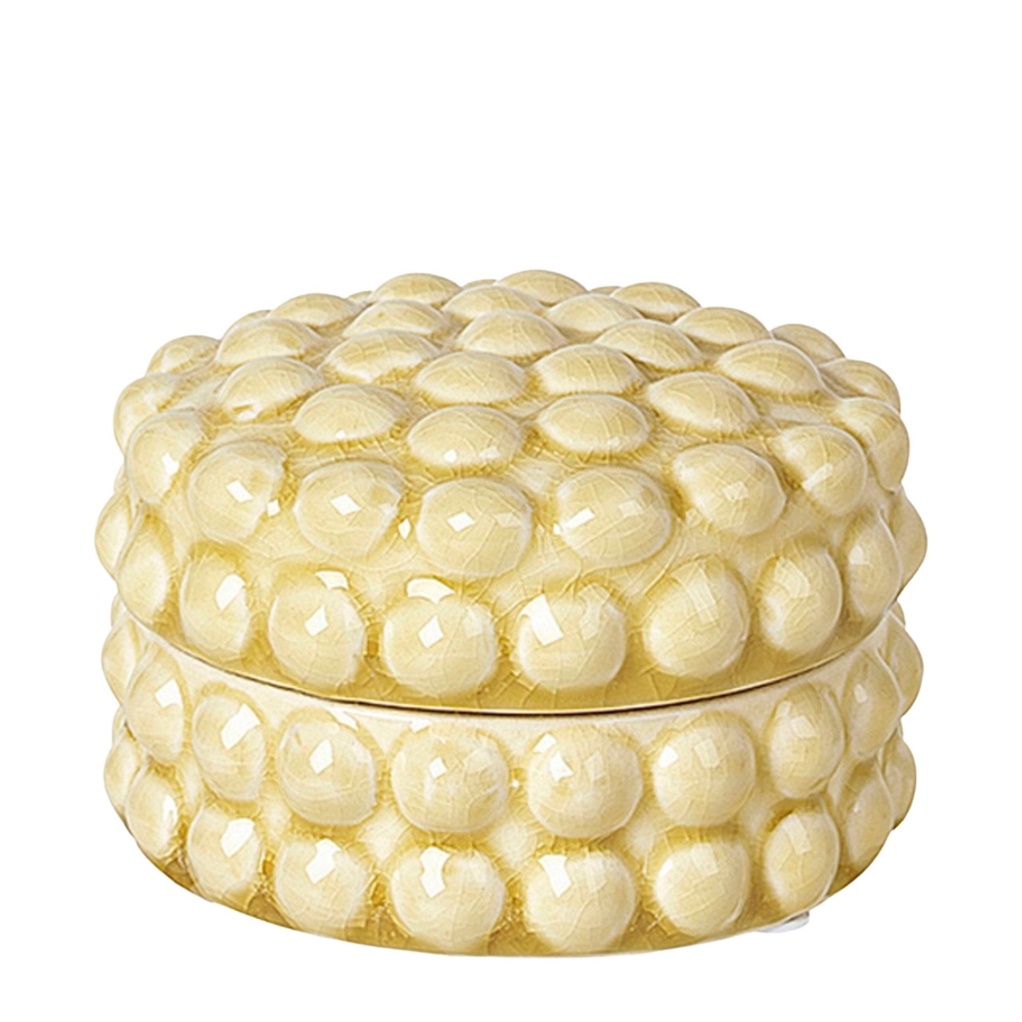 Broste Copenhagen Dose Broste Copenhagen Keramikdose mit Deckel Carol Ø10 cm