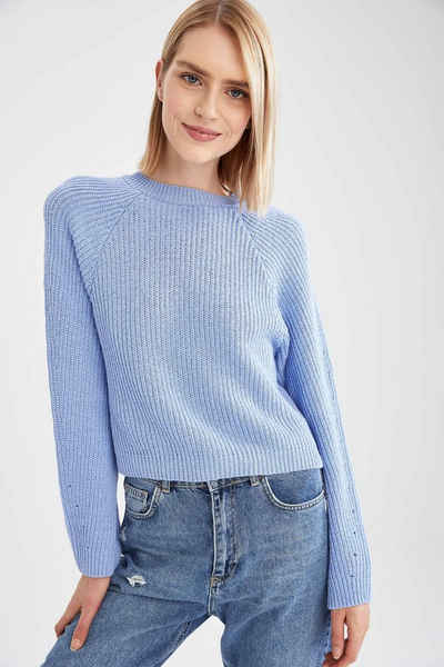 DeFacto Strickpullover Damen REGULAR FIT