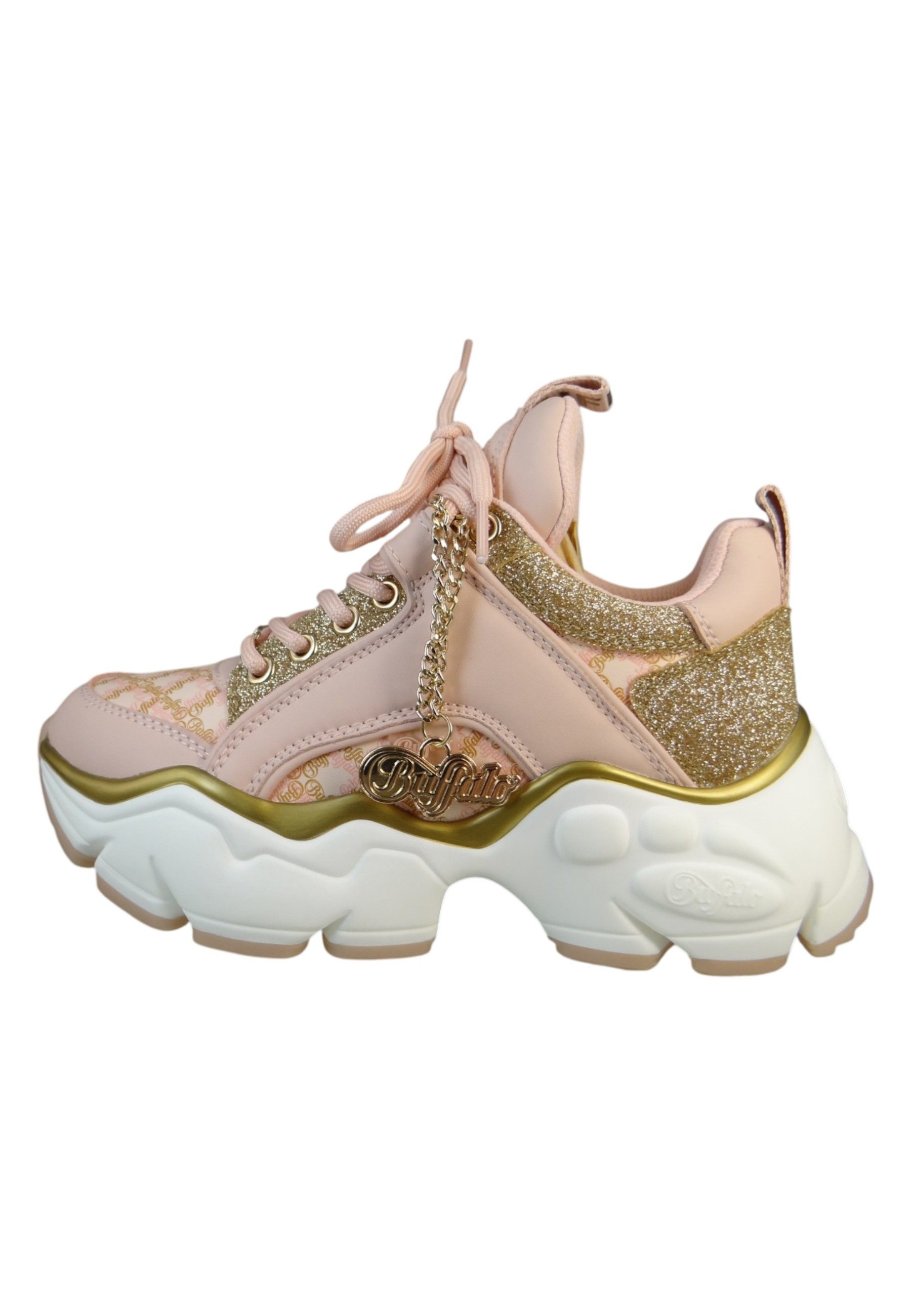 Buffalo 1636582 Binary Glam L Rose/Cream Sneaker