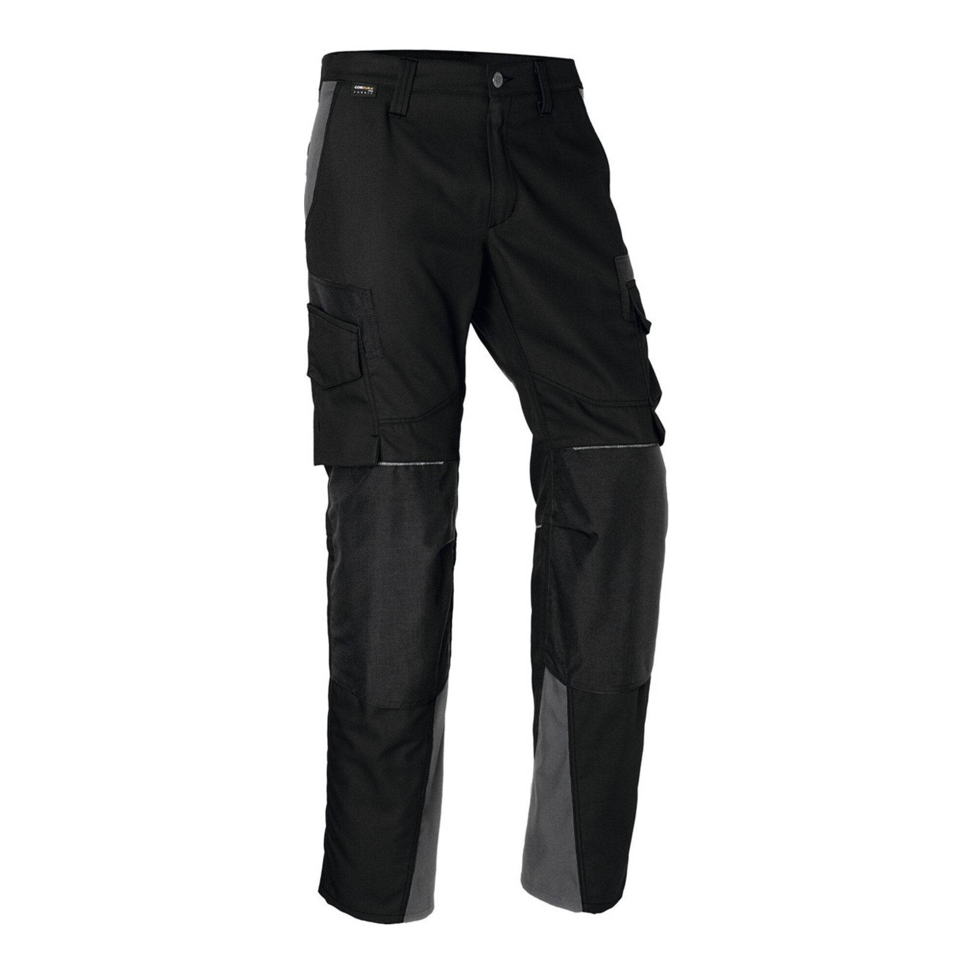 3/4-Hose KÜBLER Damen-Bundhose InnovatiQ, schwarz / anthrazit, Konfektionsgröße