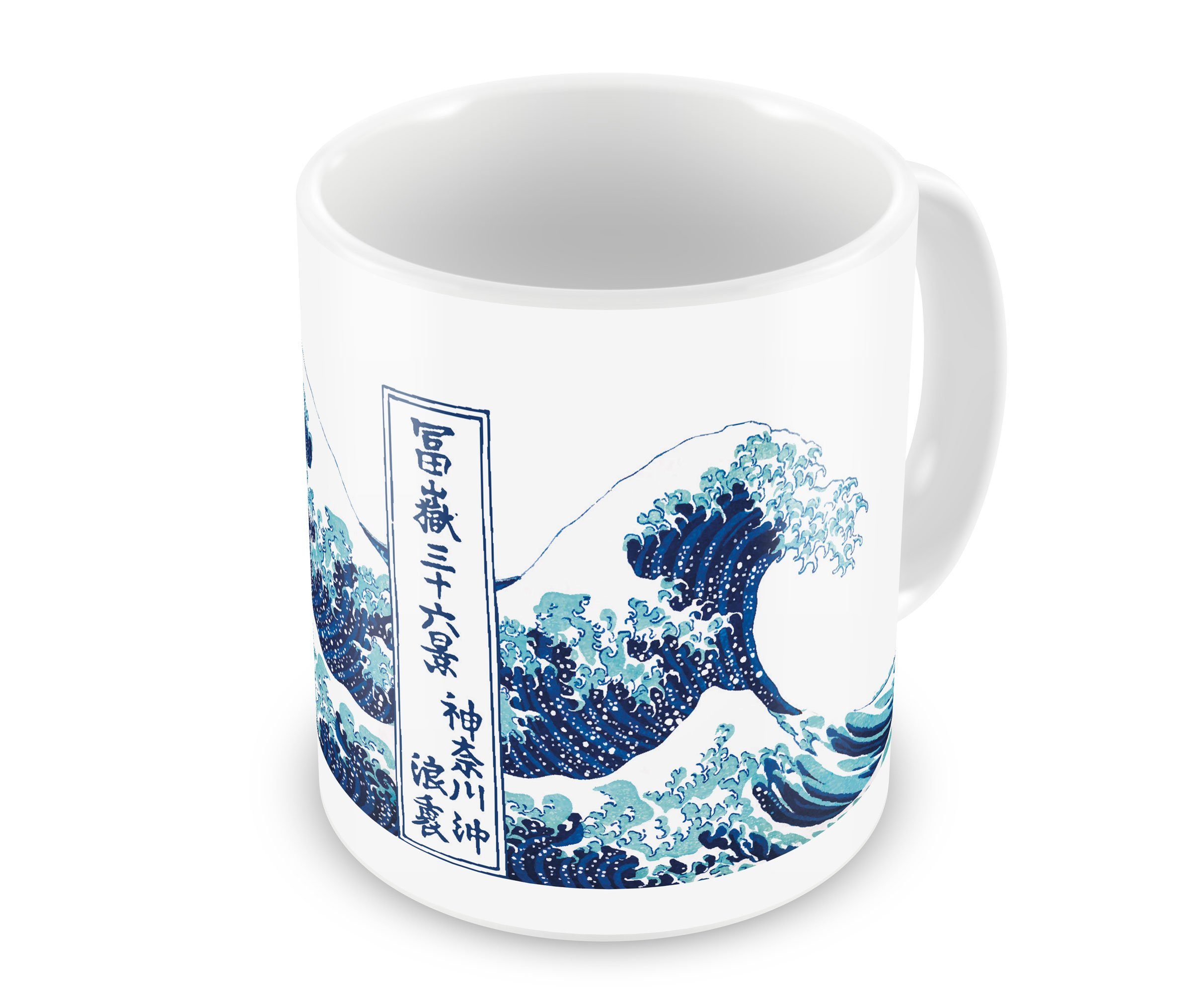 Great Größe - empireposter - Keramik Wave H9,5cm Tasse - Tasse Ø8,5 Hokusai