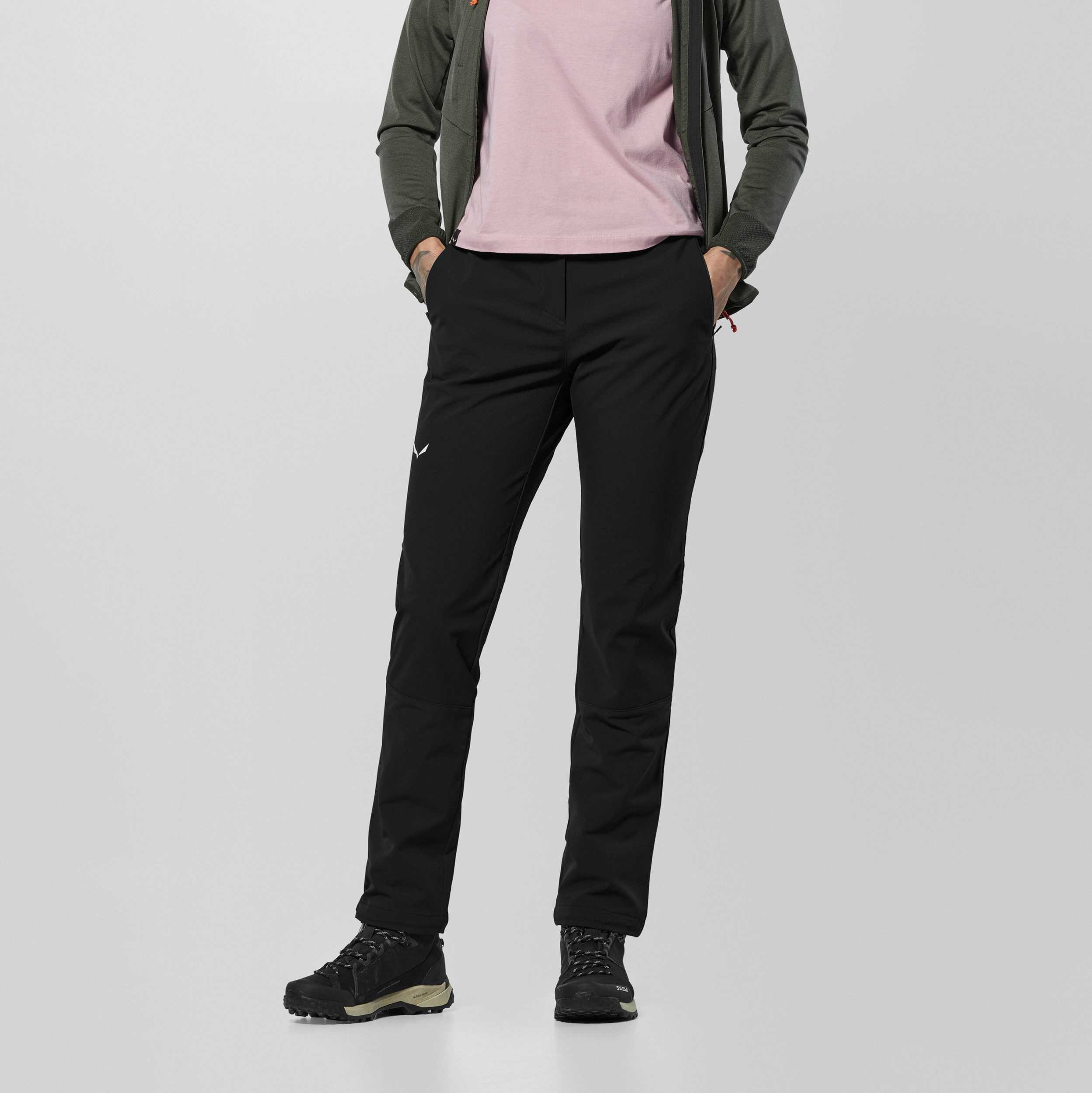 Salewa Funktionshose PUEZ DOLOMIA 2 PANTS W BLACK OUT