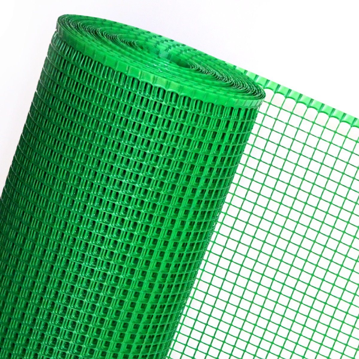 Grün 0,6m x 10m Kunststoffgitter Kunststoffzaun Geflügelzaun Zaunnetz 
