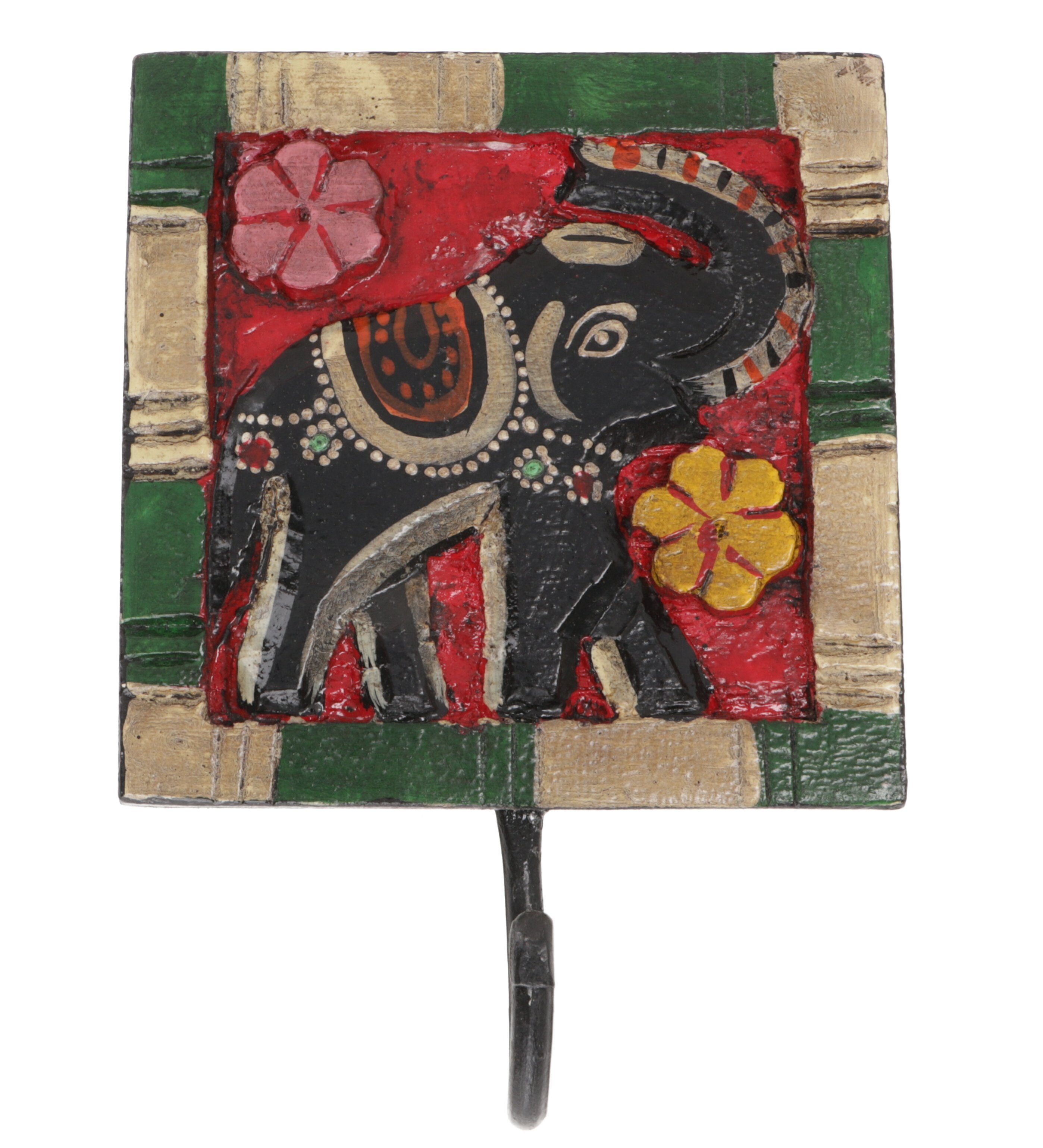 Guru-Shop Kleiderhaken Indischer Wandhaken Elefant, Vintage.. günstig online kaufen
