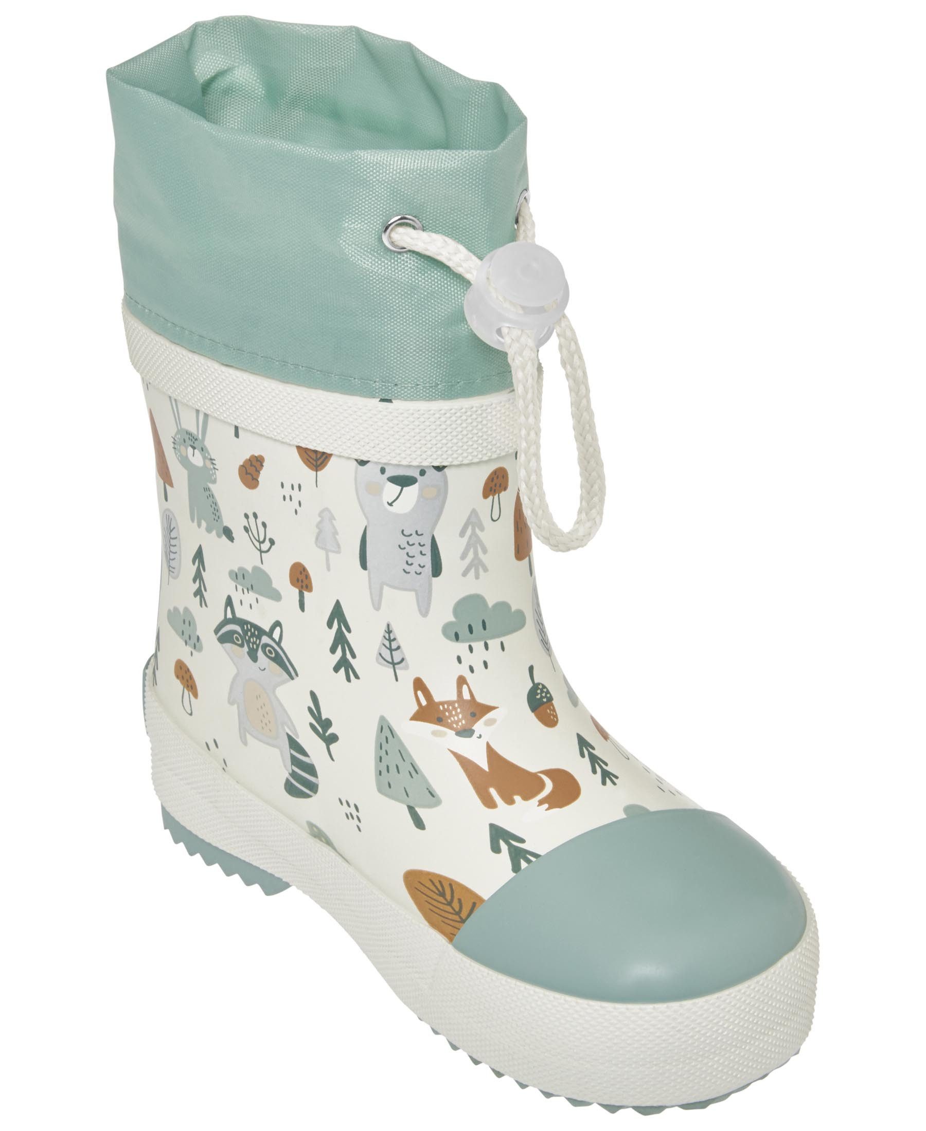 Playshoes Gummistiefel Halbschaft Wald gefüttert Gummistiefel – Bild 4 von 5
