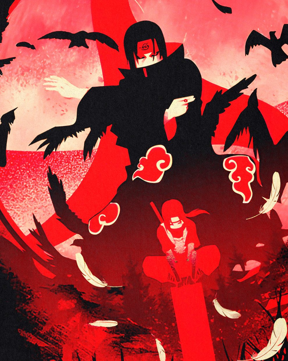 style3 T-Shirt Mangekeyo Eye kakashi sasuke hatake shikamaru naruto anime m günstig online kaufen