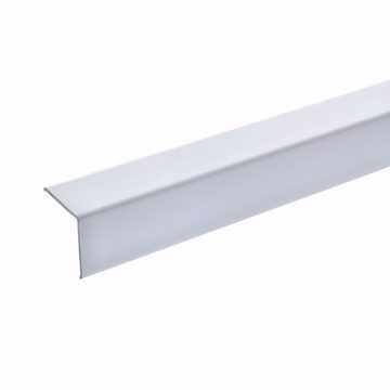 acerto® Eckprofil acerto® Eckschutzprofil Alu 125cm / 25 x 25mm Aluminium weiß