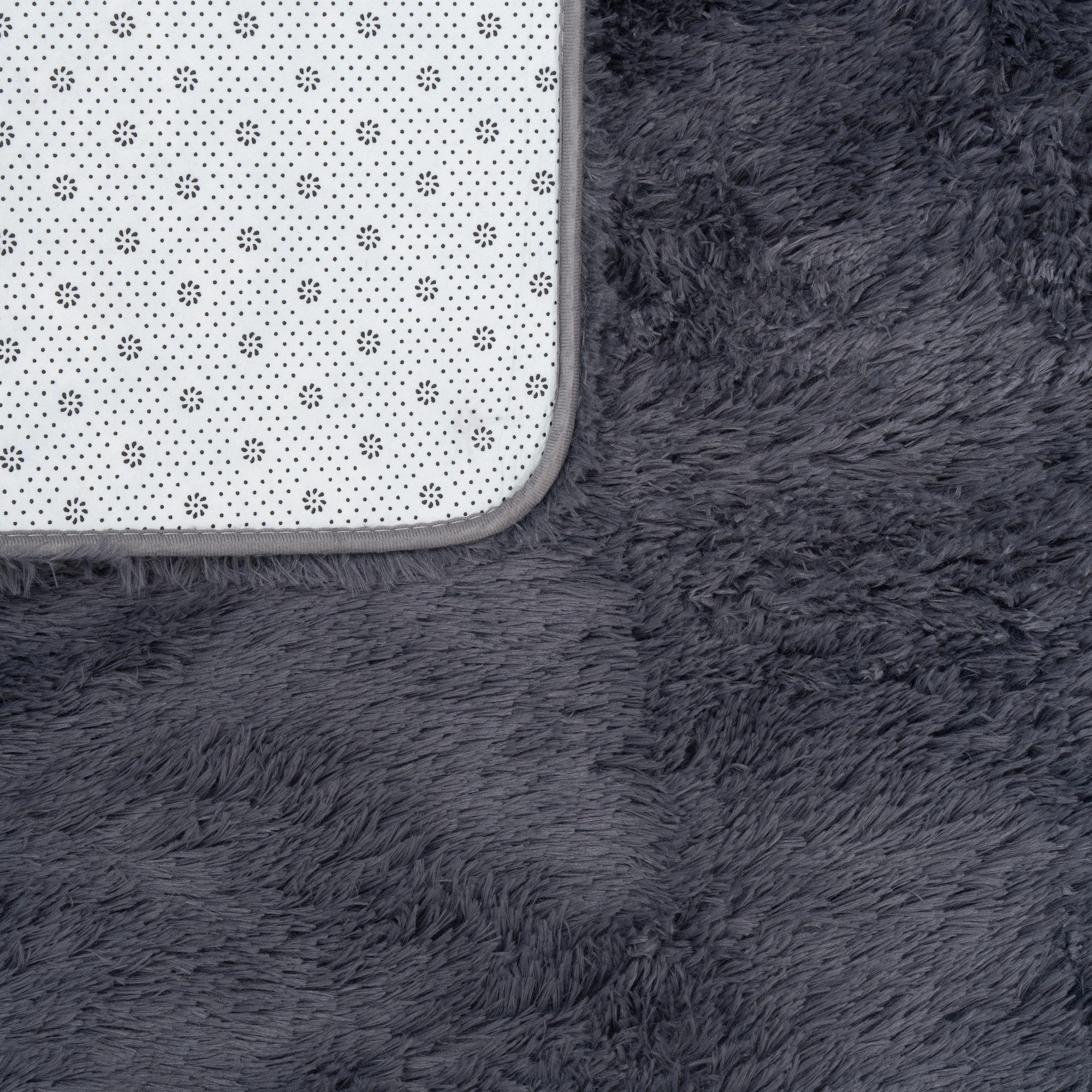 Pergamon Hochflor-Teppich Hochflor Shaggy Teppich Fluffy, Rechteckig, Höhe: 40 mm – Bild 5 von 5
