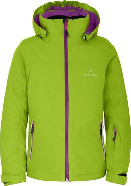 Bergson Winterjacke LURA Kinder Skijacke, wattiert, 20000 mm Wassersäule, Стандартні розміри, lime g