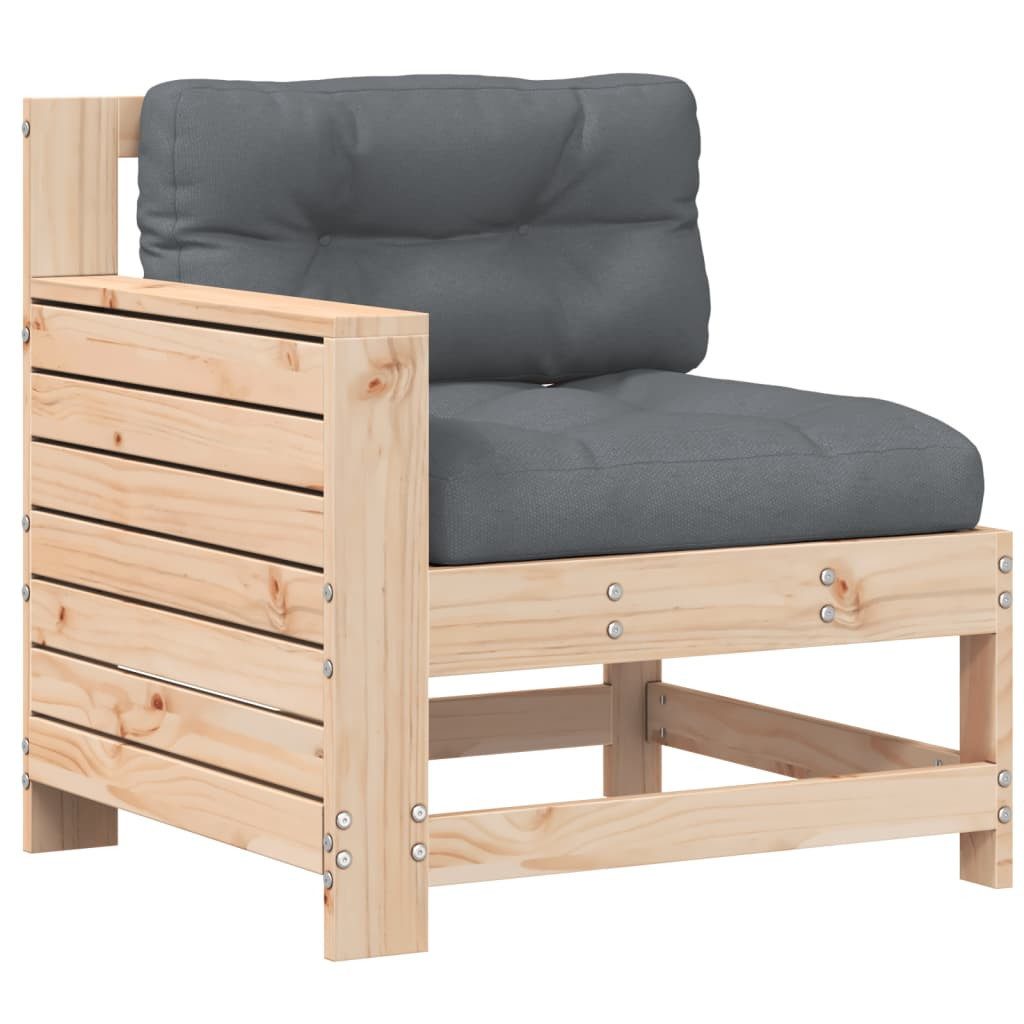 vidaXL Sofaelement Gartensofa mit Armlehne und günstig online kaufen