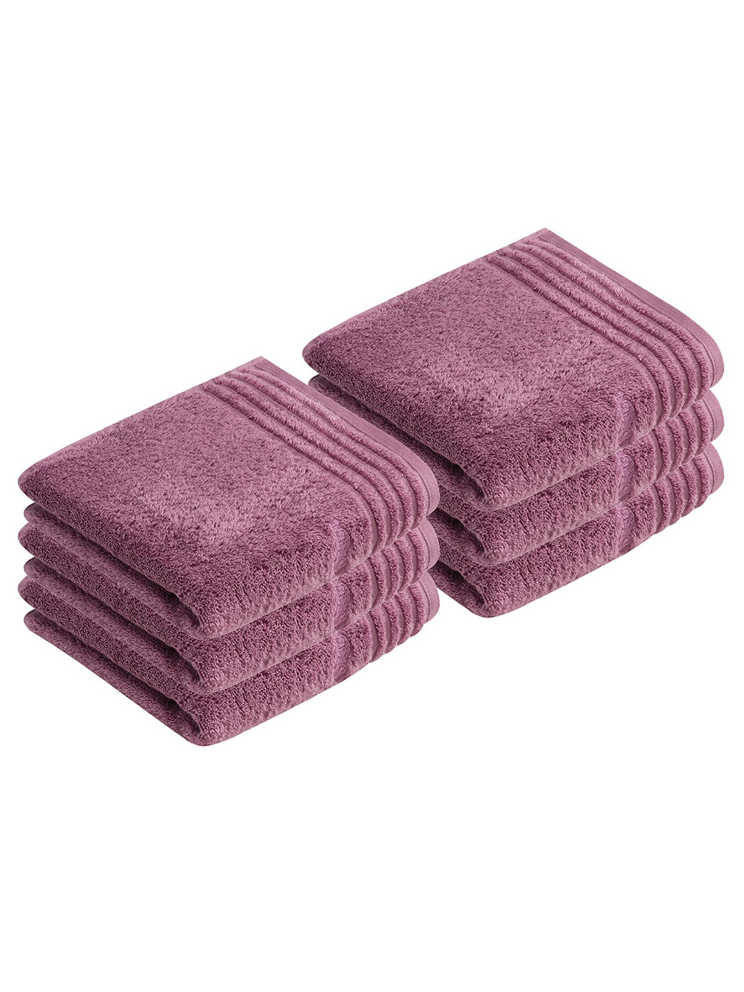 Vossen Handtücher 6er Pack Handtuch 60 x 110 cm Vienna Style Superso, Frottier (Spar-Set, 6-St)