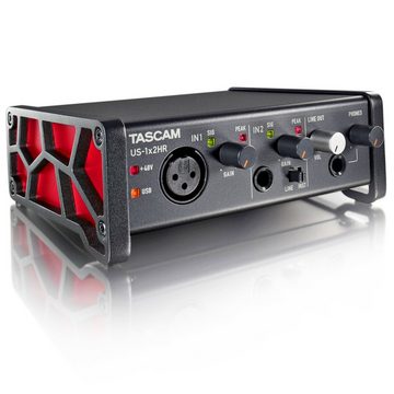 Tascam US-1x2HR USB Audio-Interface Digitales Aufnahmegerät