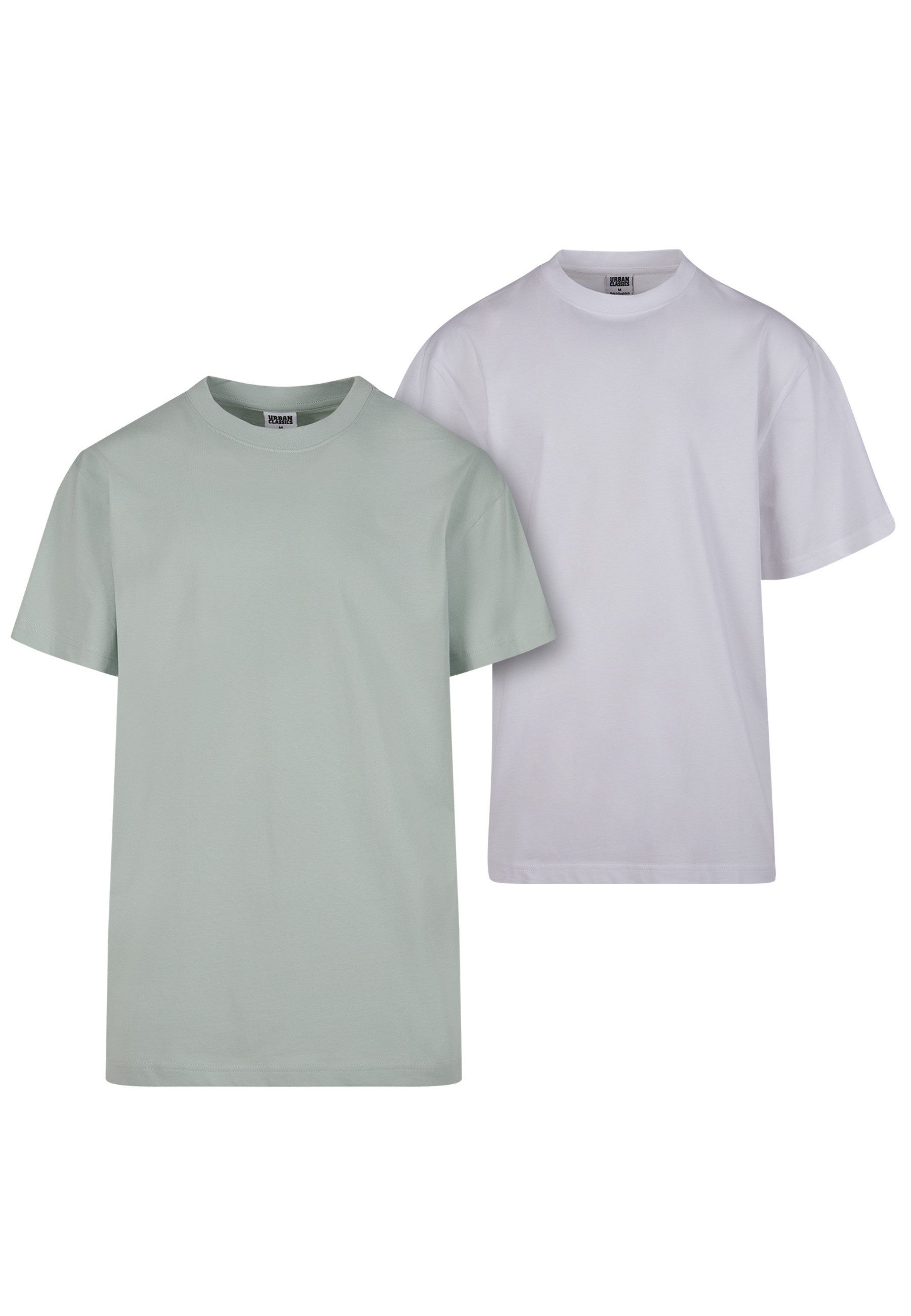 URBAN CLASSICS T-Shirt Urban Classics Herren Tall Tee 2-Pack (1-tlg)