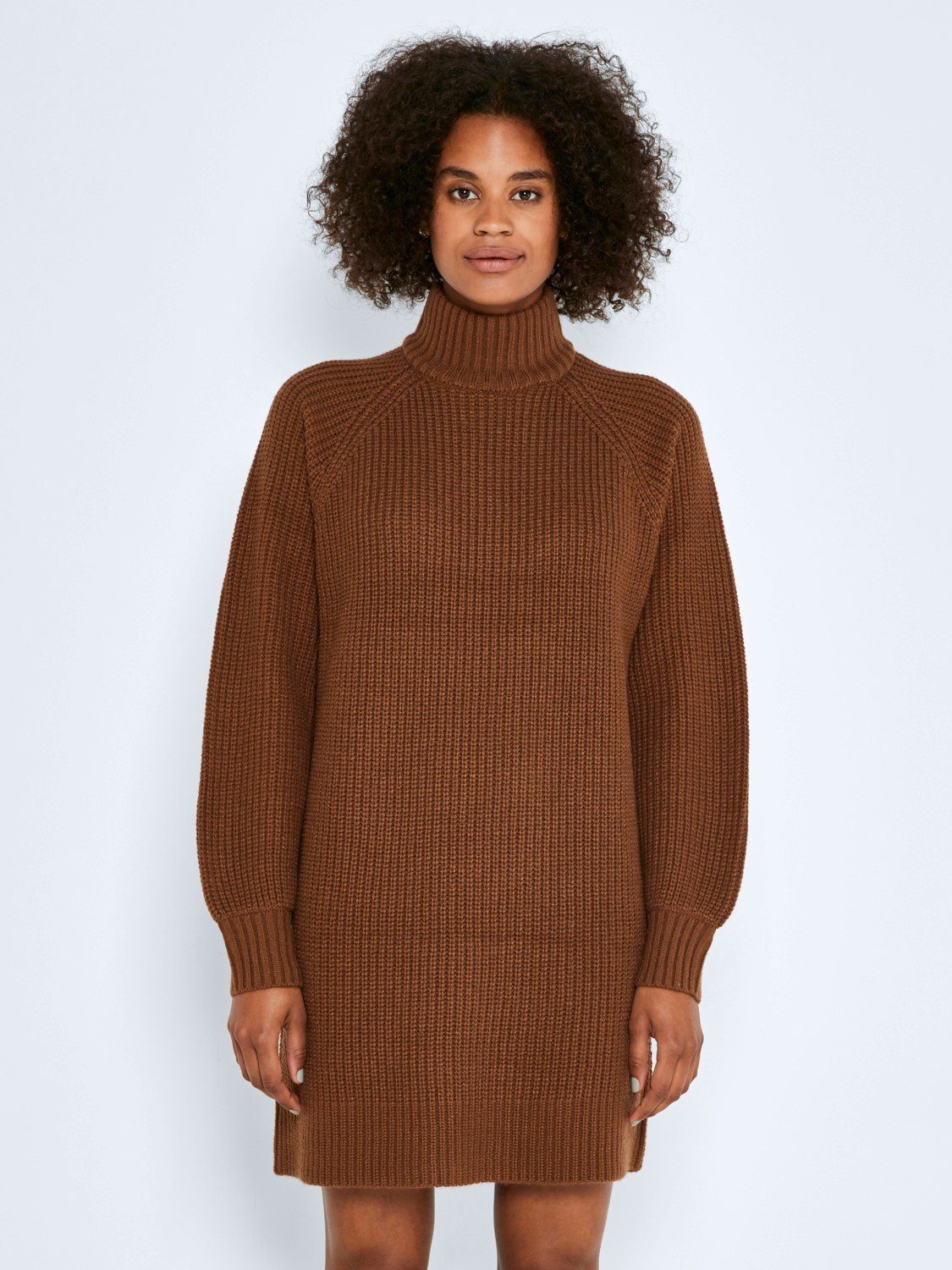 Noisy may Shirtkleid für (lang) NMTIMMY L/S KNIT DRESS NOOS