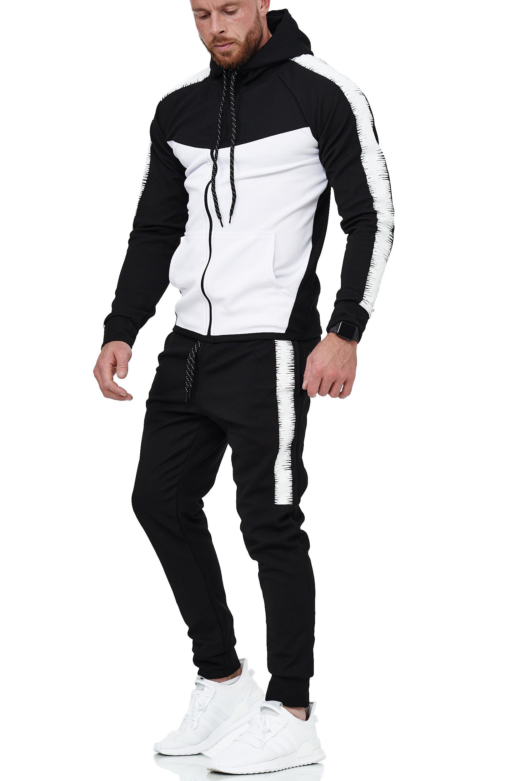 L.gonline Freizeitanzug Herren Jogging-ANZUG, mit Bündchen günstig online kaufen