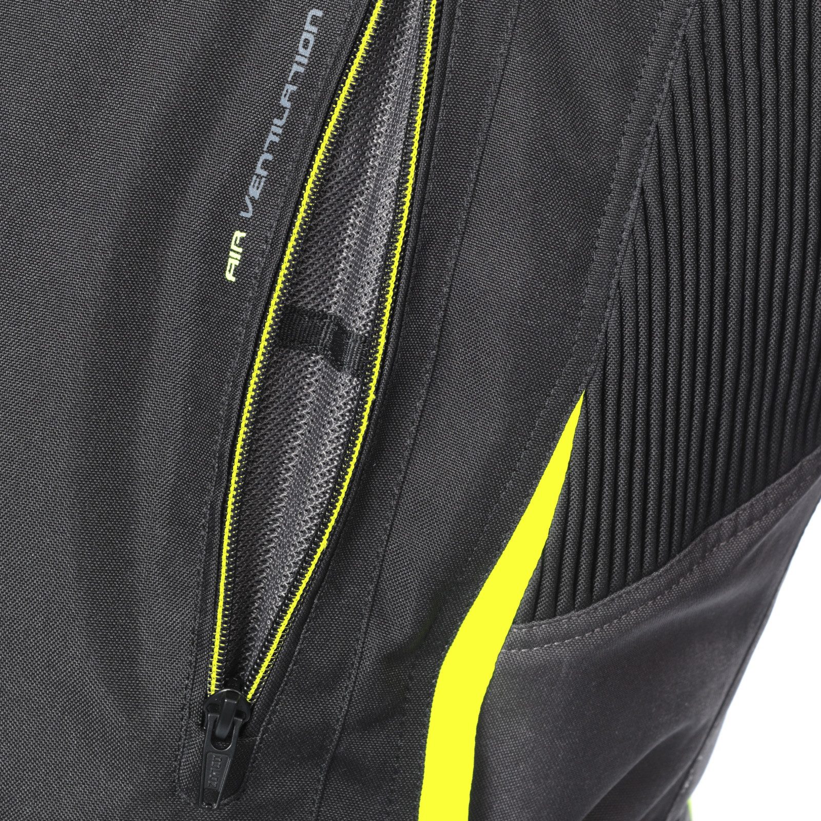 Büse Motorradjacke Büse Jana Textiljacke schwarz / gelb Damen atmungsaktiv