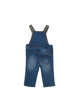 s.Oliver Latzhose Latzhose im Denim-Look Tape, Waschung