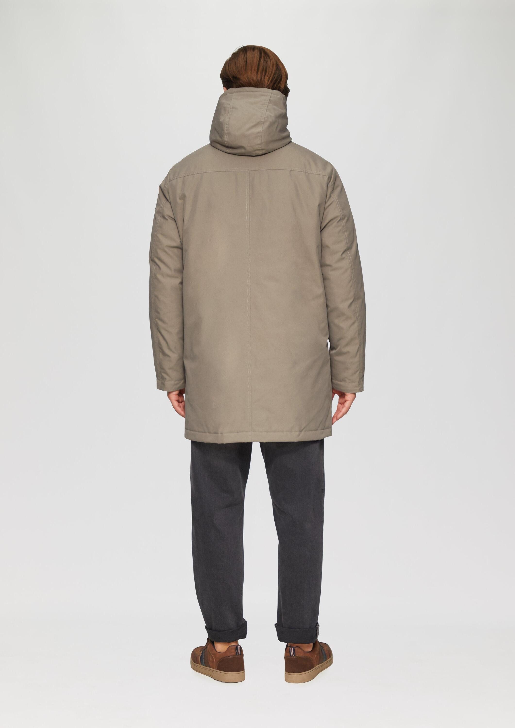 s.Oliver Winterjacke Outdoor-Jacke Parka mit Kapuze
