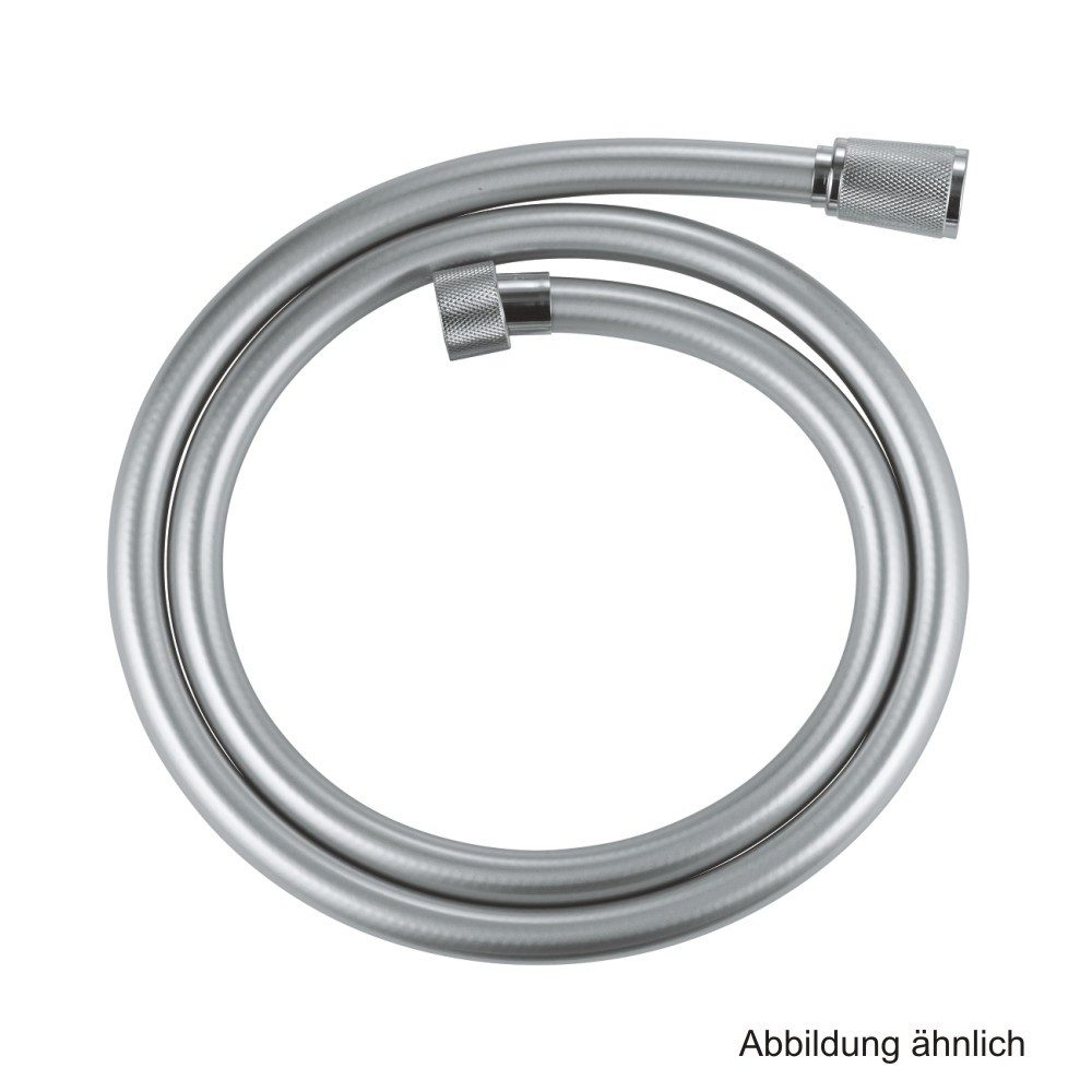 Grohe Brausegarnitur GROHE Silverflex Brauseschlauch TwistStop 1250mm chrom, 28362001