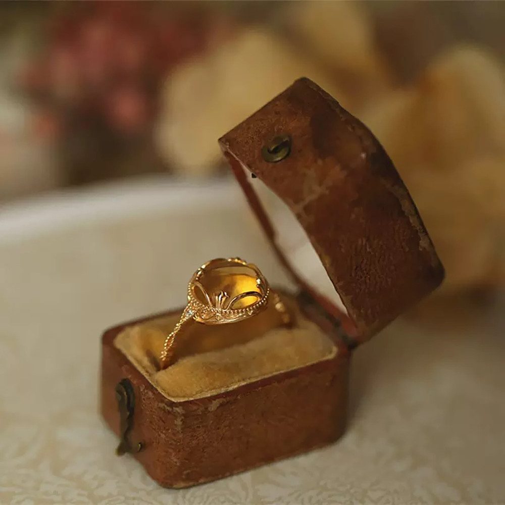 The Beauty House Fingerring Damen goldfarbiger günstig online kaufen