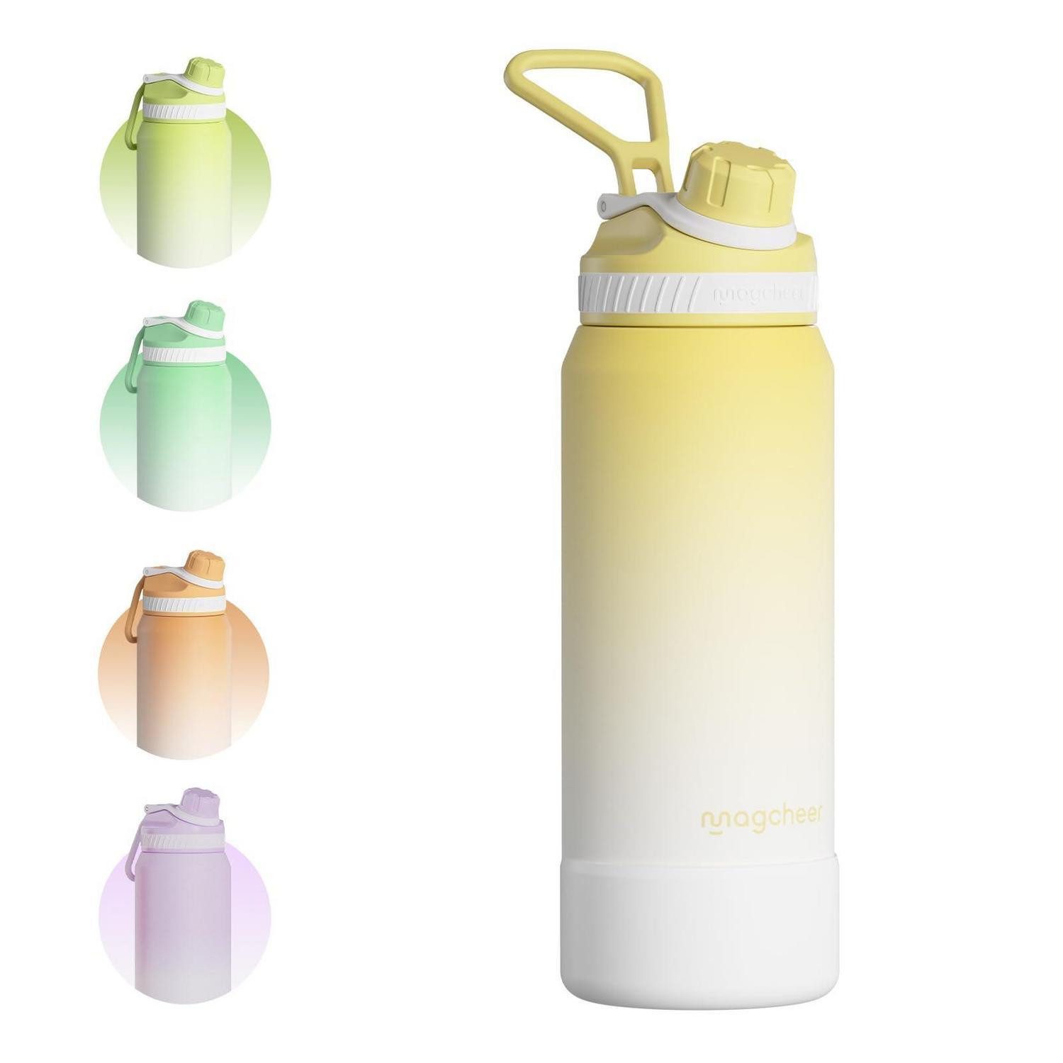 LuxusKollektion Thermoflasche Thermosflasche 1L Edelstahl Butter
