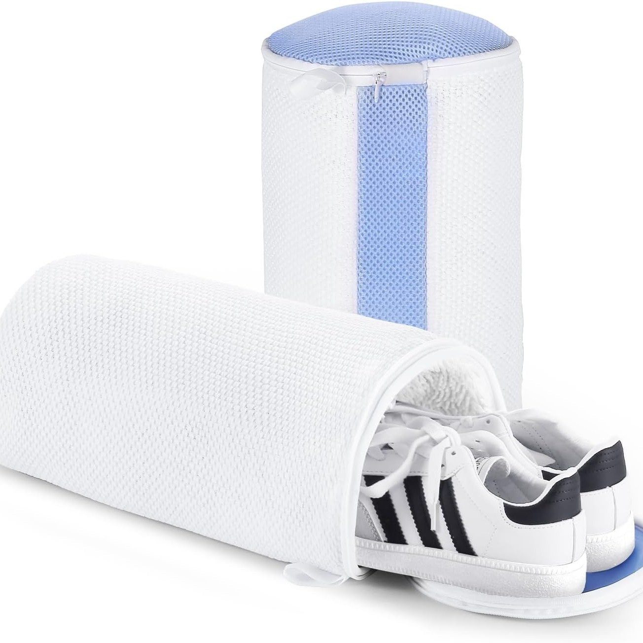 Wäschenetz 2er Set Wäschesäcke für Schuhe –wiederverwendbare Reinigung