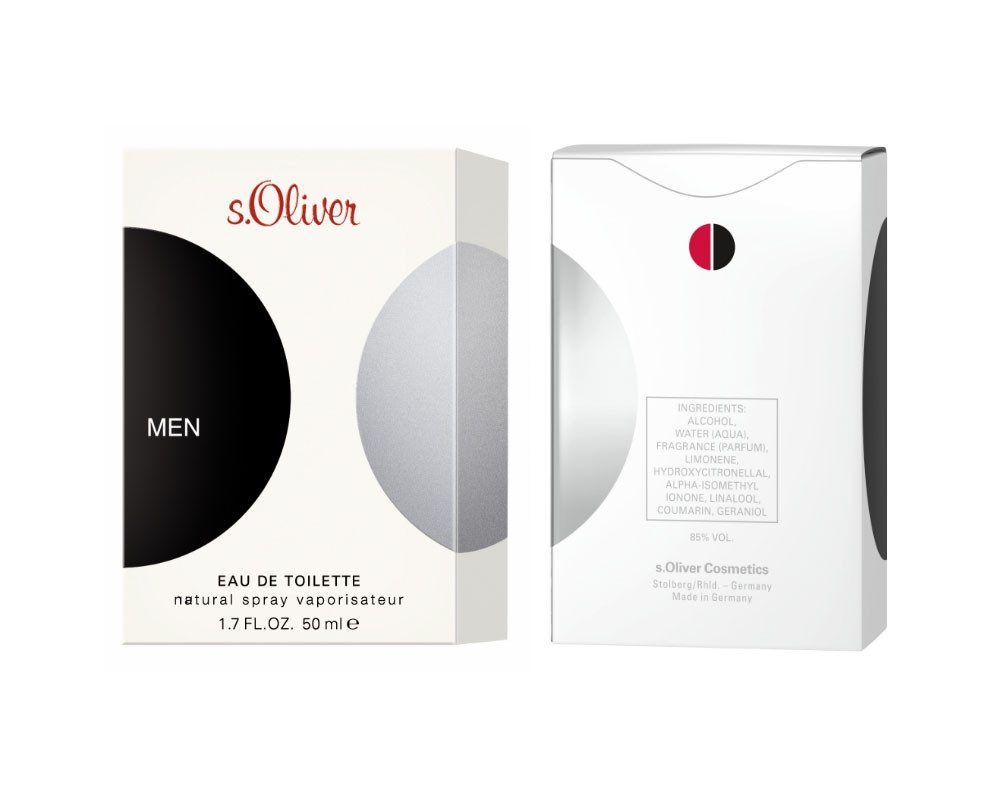 s.Oliver Eau de Toilette s.Oliver Classic Men EDT NATURAL SPRAY 50 ML, 1-tlg., mit markanter Herznote