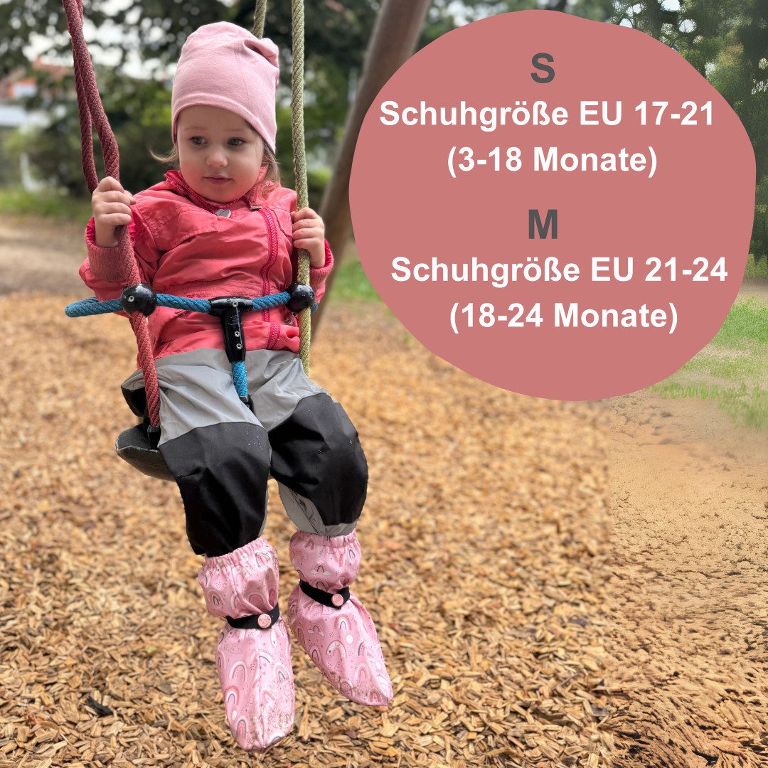 HECKBO Baby Füßlinge wasserdicht mit Vlies Futter verschiedene Motive Babystiefel – Bild 2 von 5